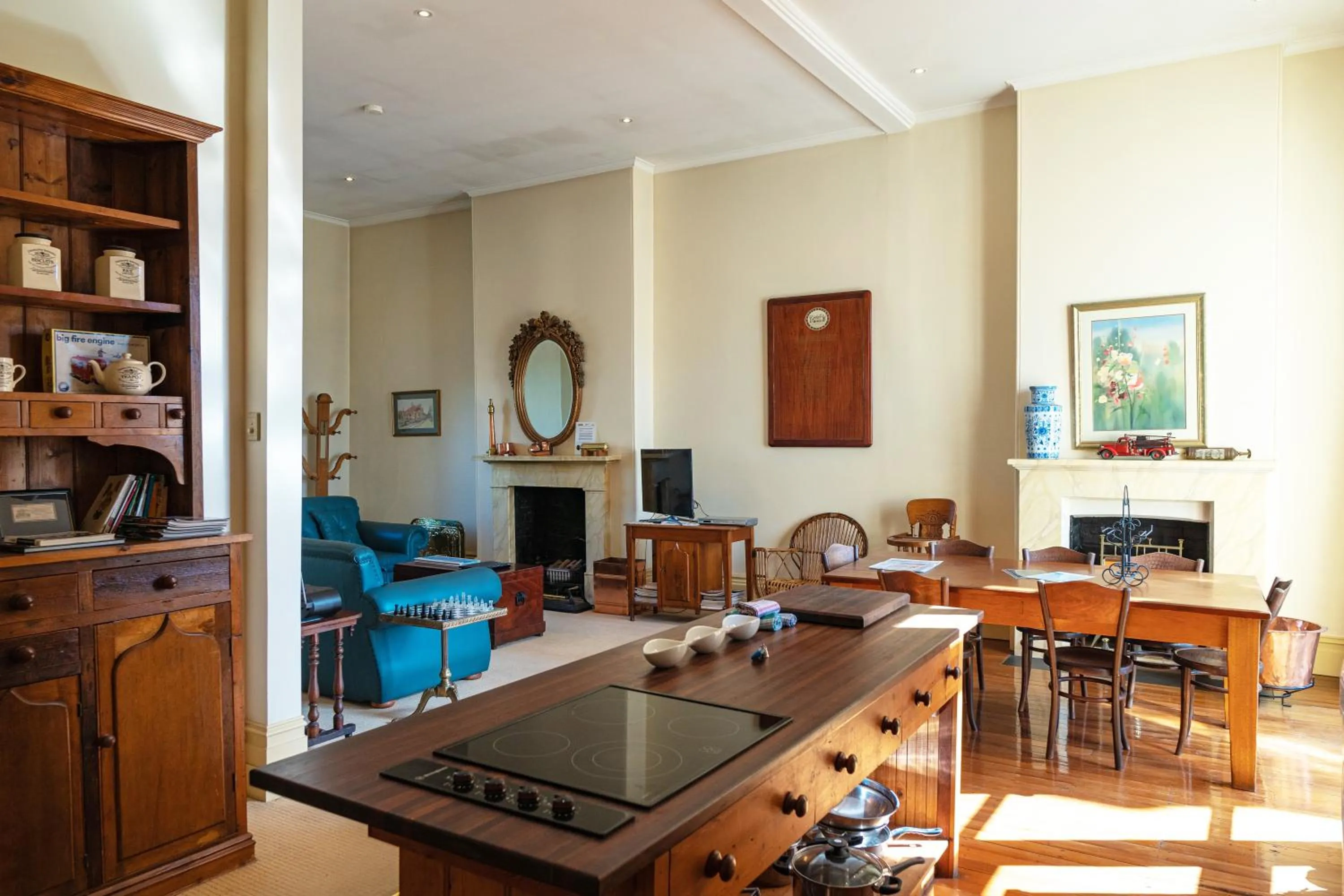 Living room in Fire Station Inn