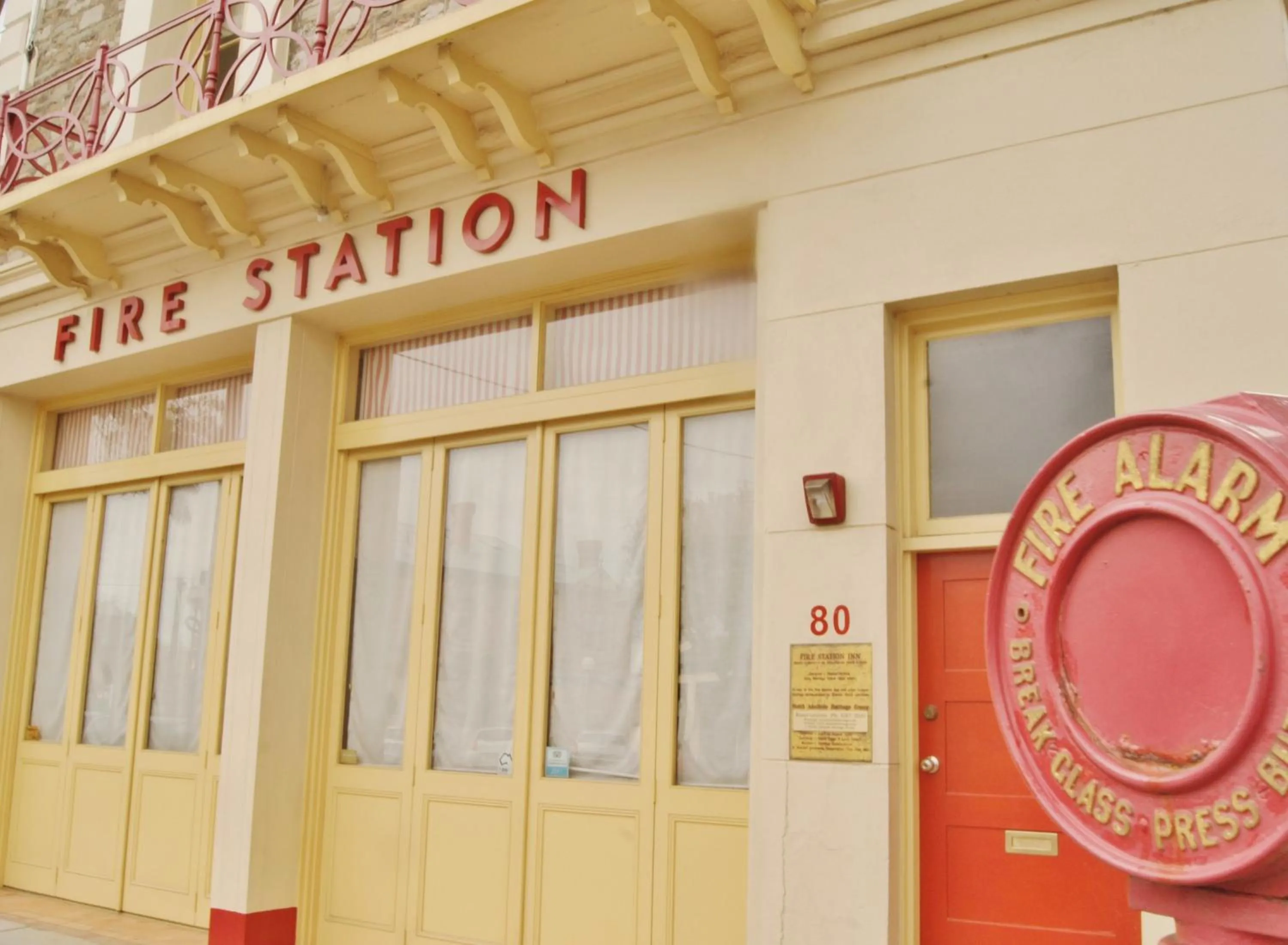 Facade/entrance in Fire Station Inn