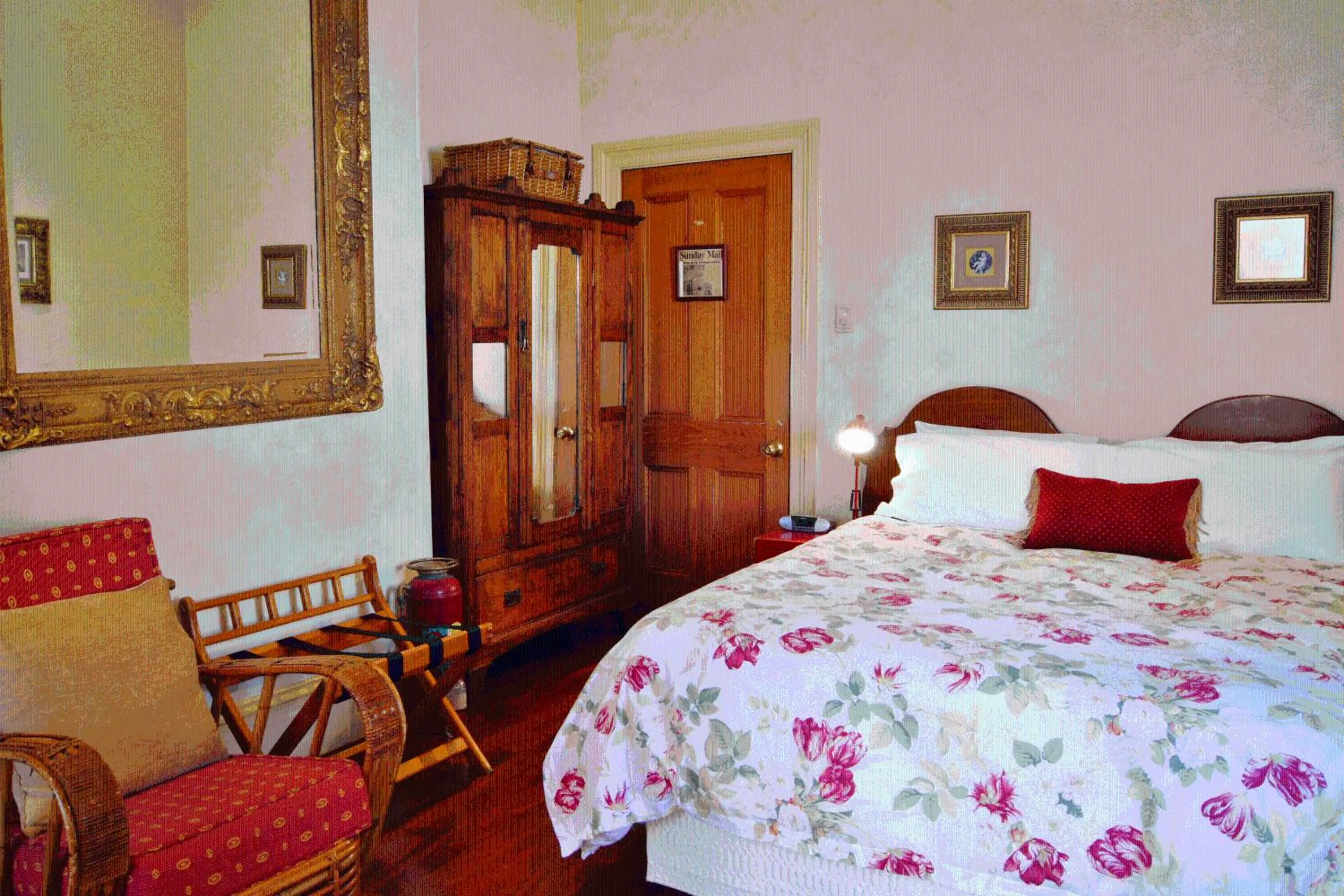 Bed in Fire Station Inn