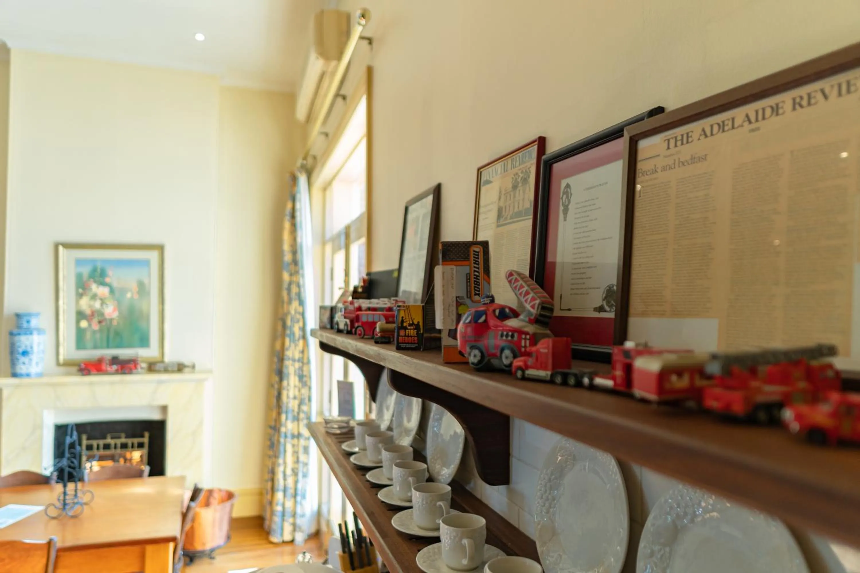 Decorative detail in Fire Station Inn