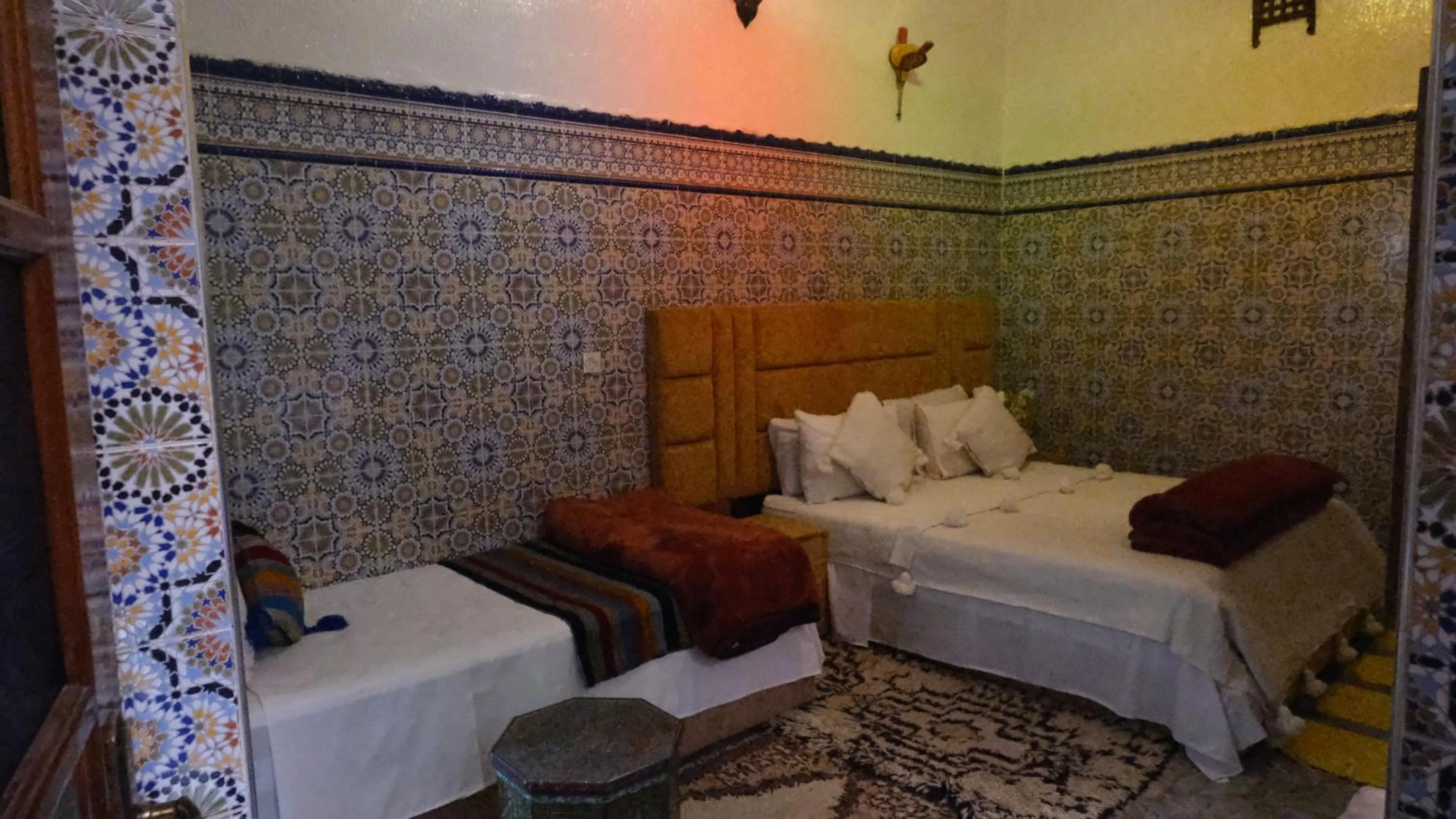 Bed in Dar Merzouga Meknes