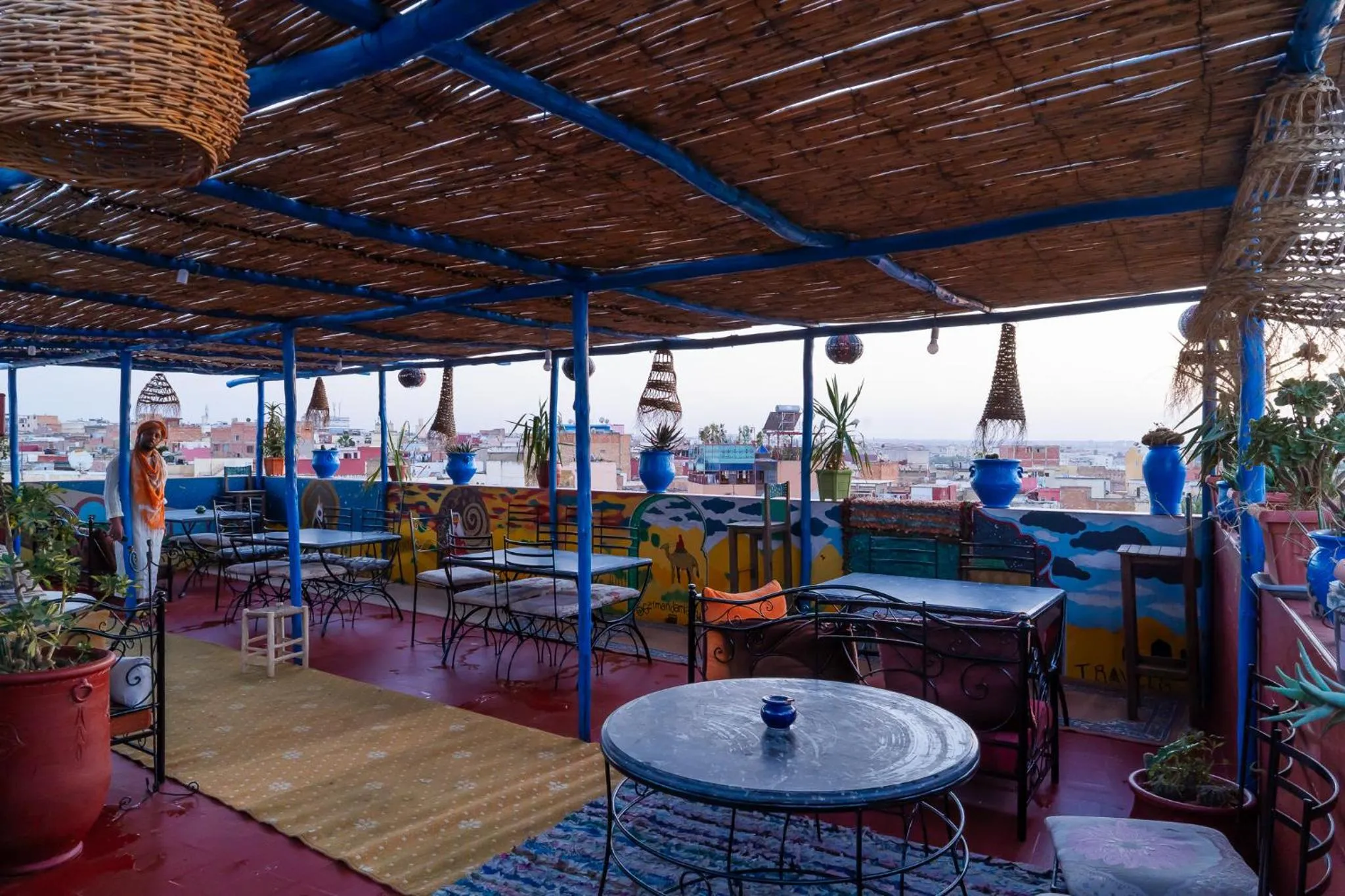 Patio in Dar Merzouga Meknes