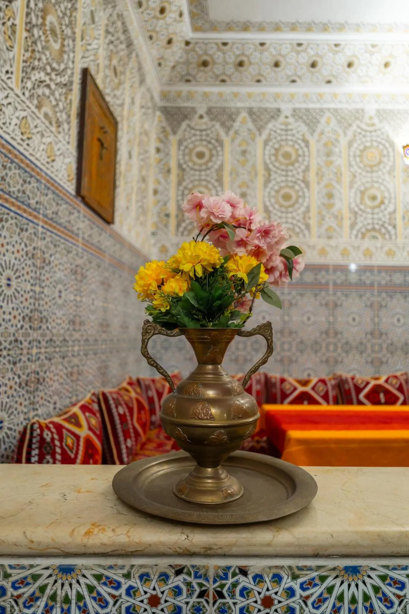 Bed in Dar Merzouga Meknes