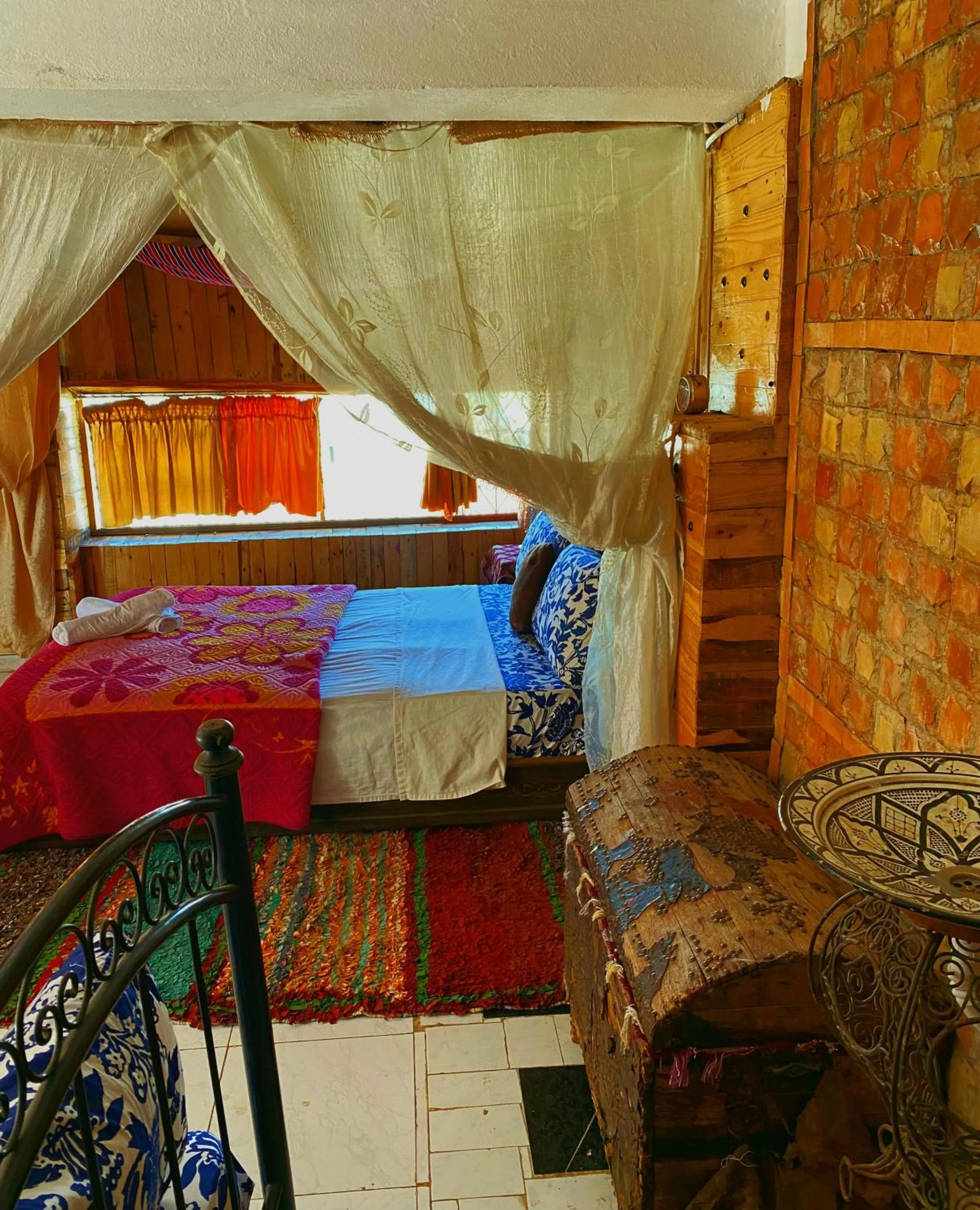 View (from property/room), Bed in Dar Merzouga Meknes