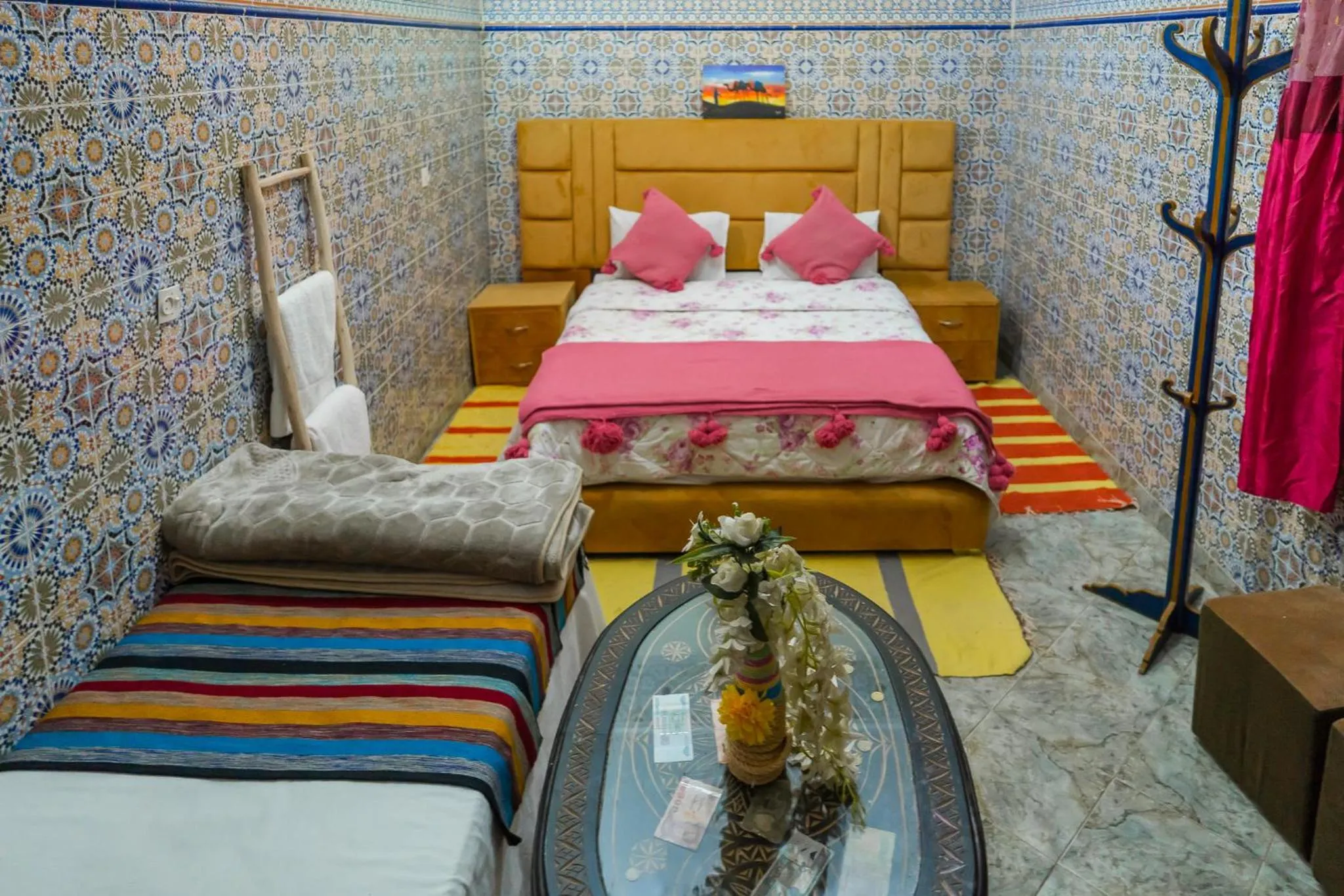 Bed in Dar Merzouga Meknes