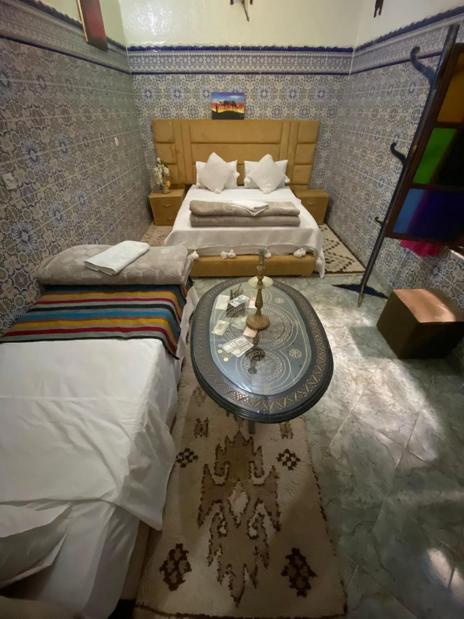 Bed in Dar Merzouga Meknes