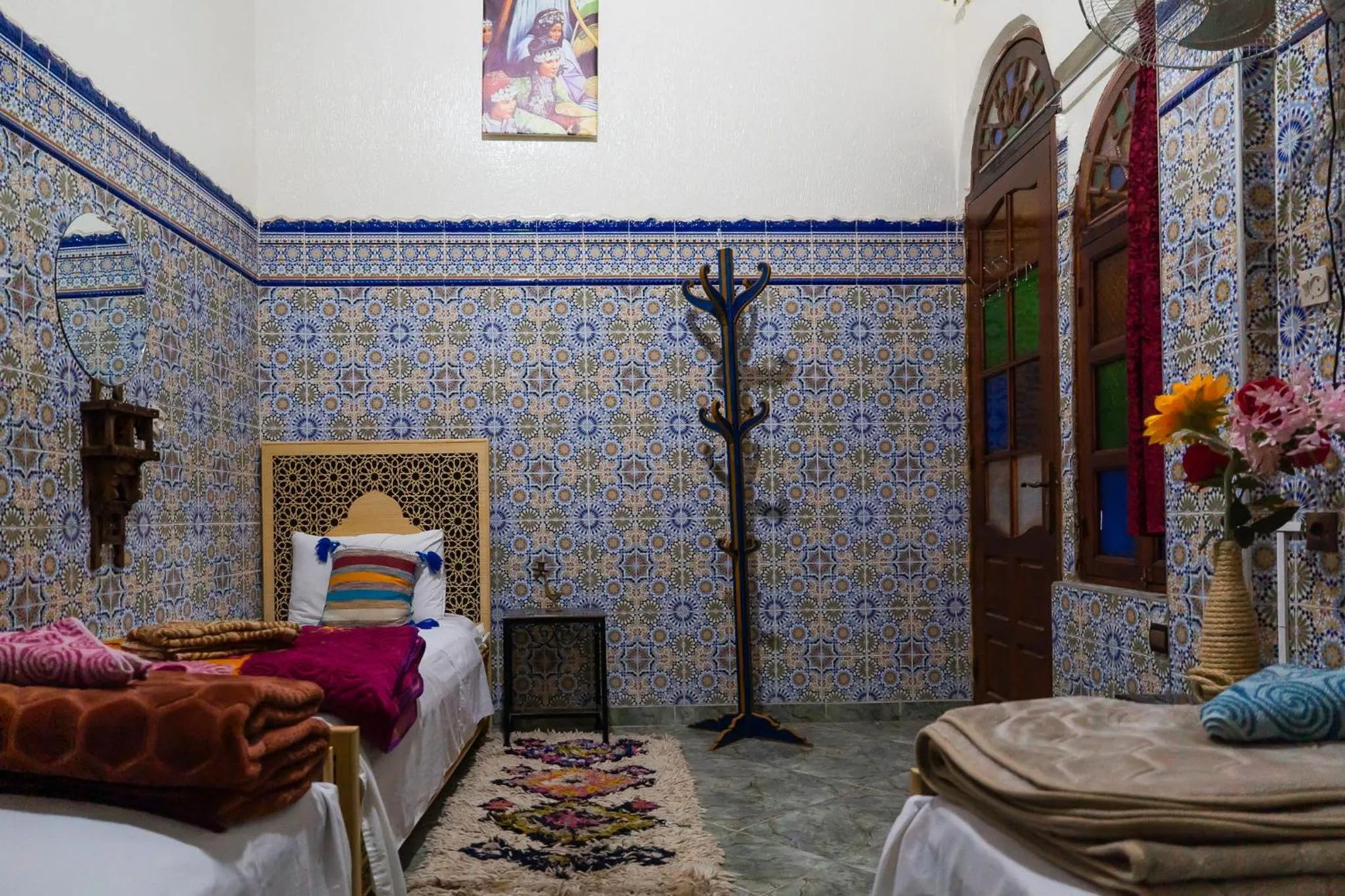 Bed in Dar Merzouga Meknes