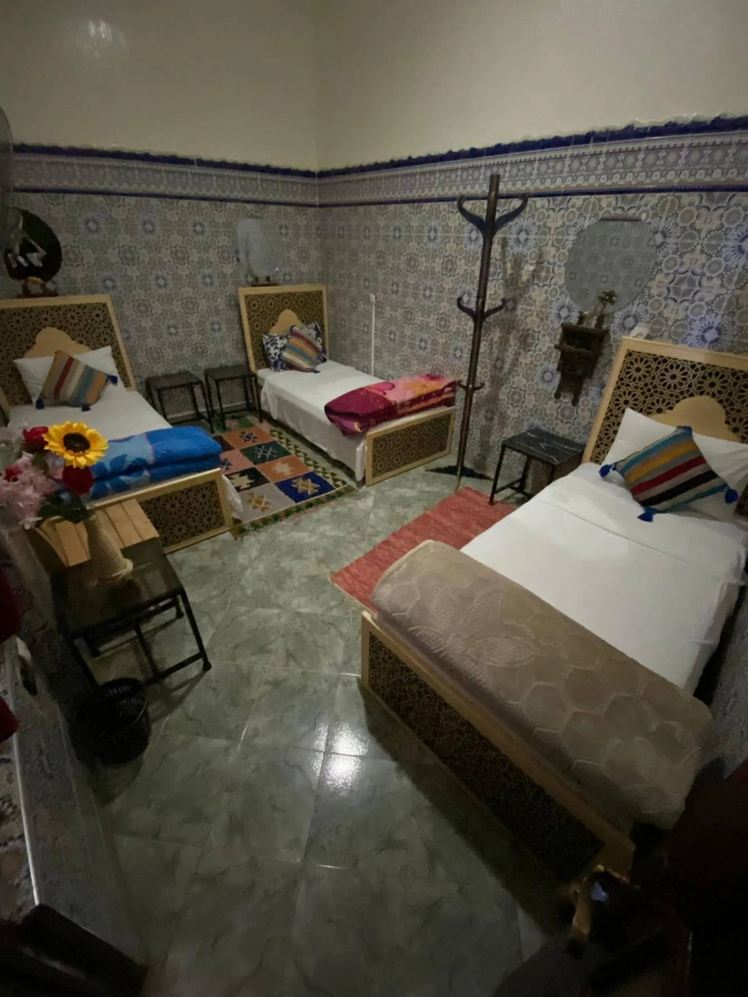 Bed in Dar Merzouga Meknes