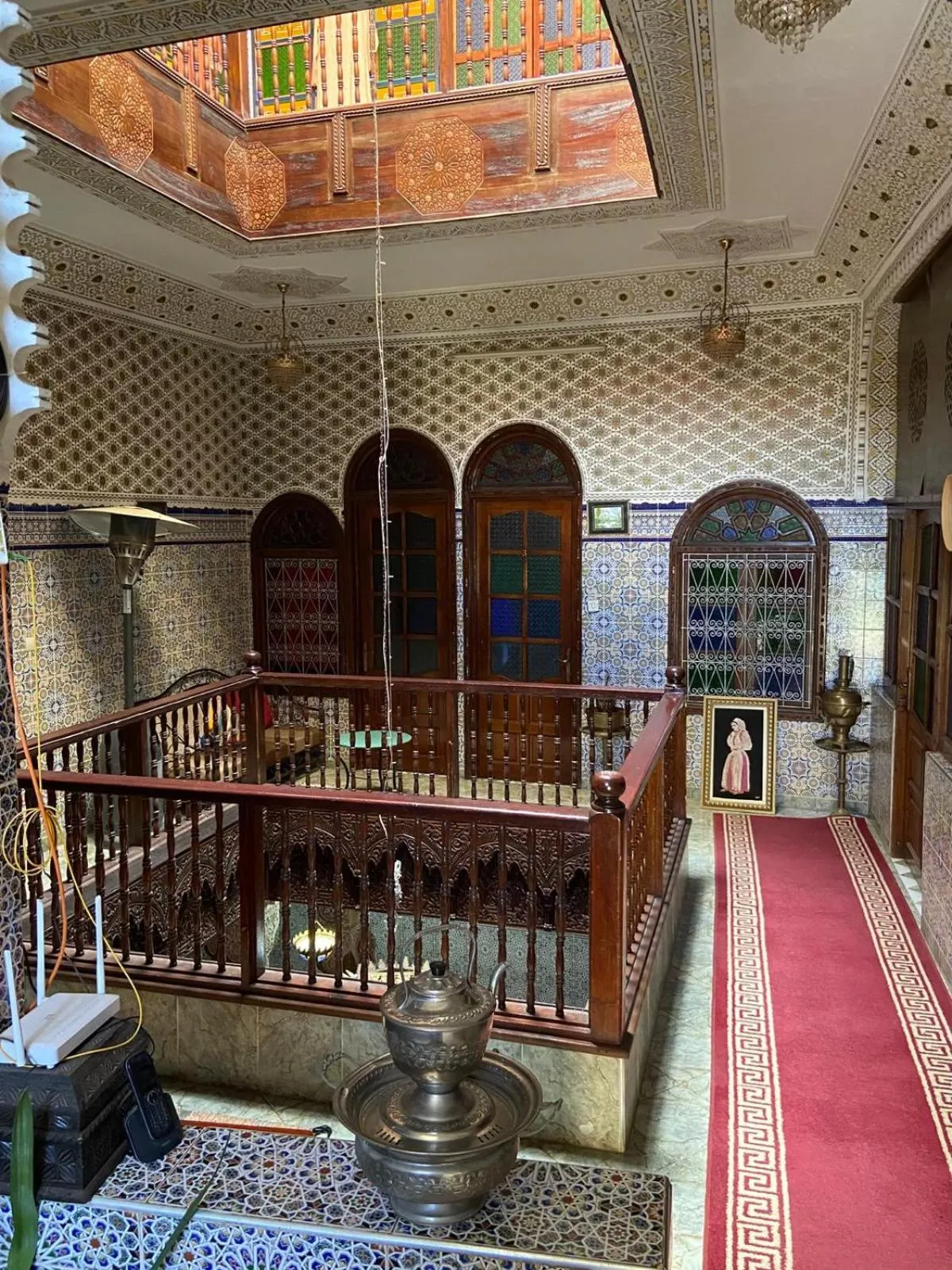 Living room in Dar Merzouga Meknes