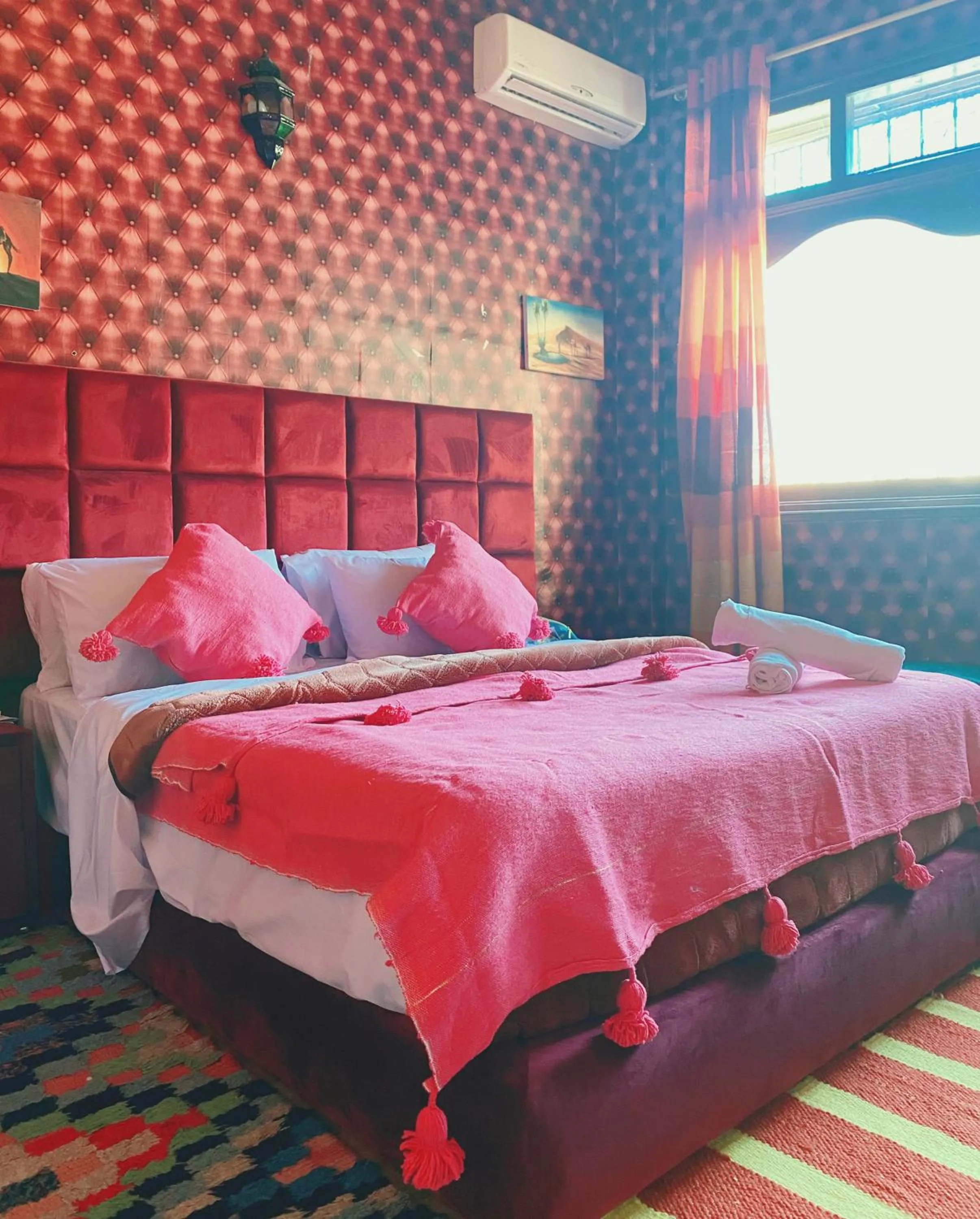 Patio, Bed in Dar Merzouga Meknes