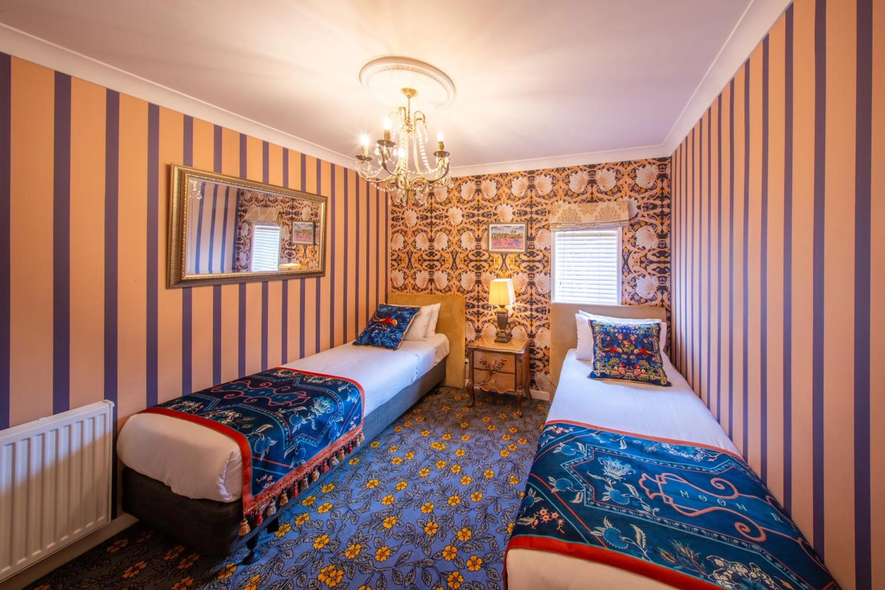 Bed in Prince's Gate Hotel