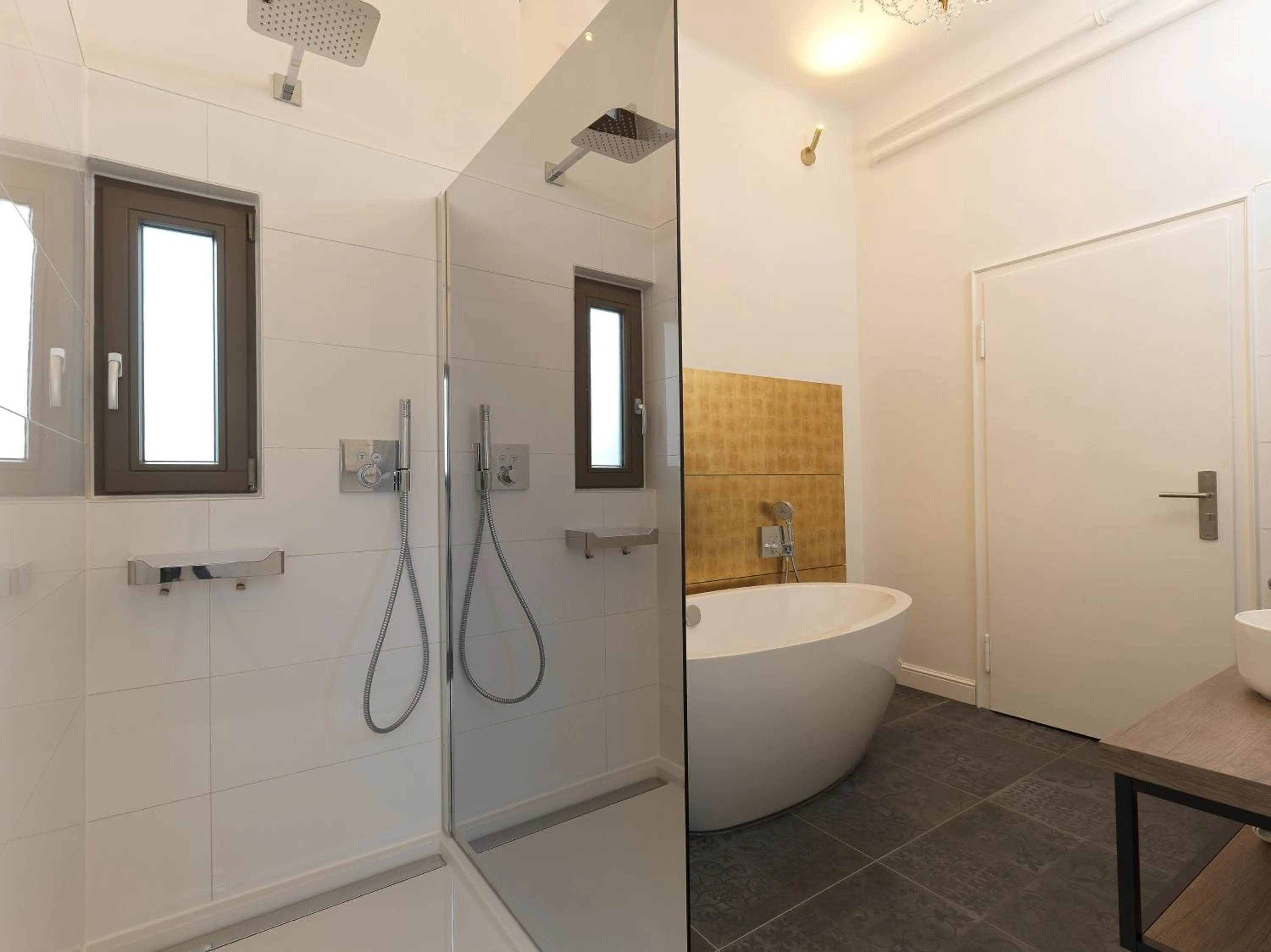Bathroom in Lodner Hotel Drei Mohren