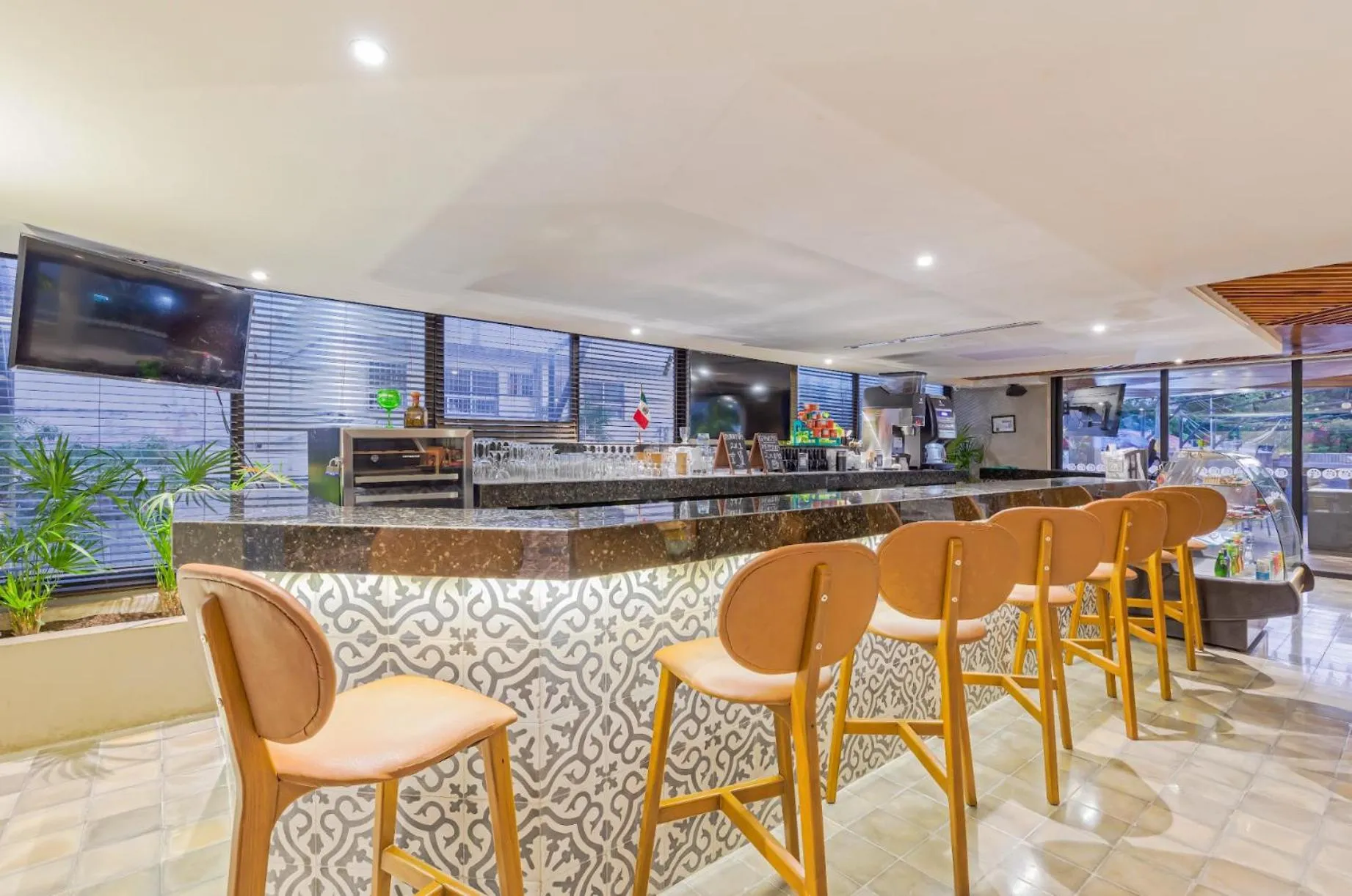 Lounge or bar in Mex Hoteles