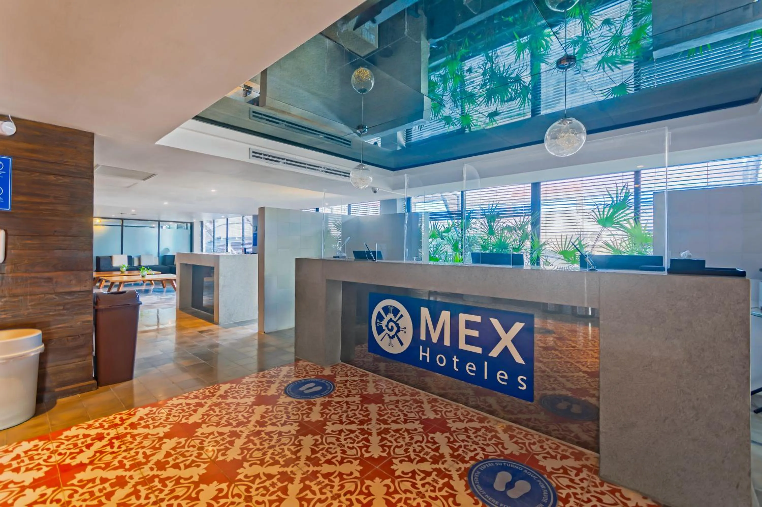 Lobby or reception in Mex Hoteles