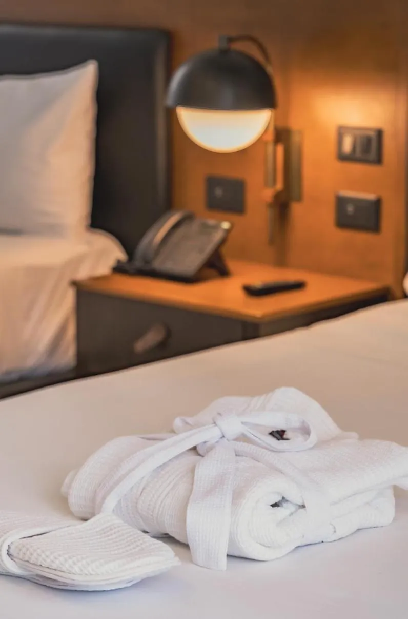 Decorative detail, Bed in Mex Hoteles