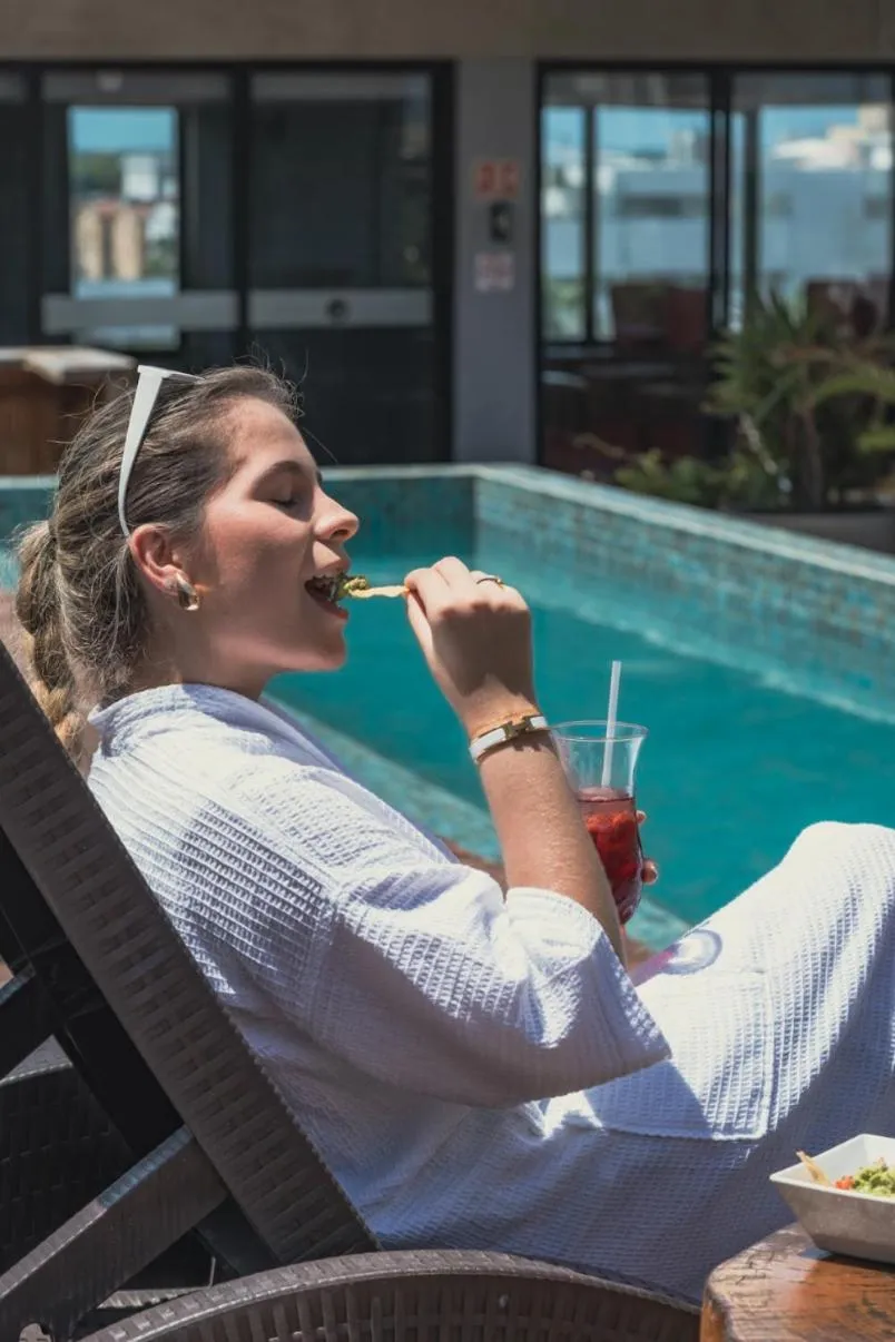 Swimming pool in Mex Hoteles