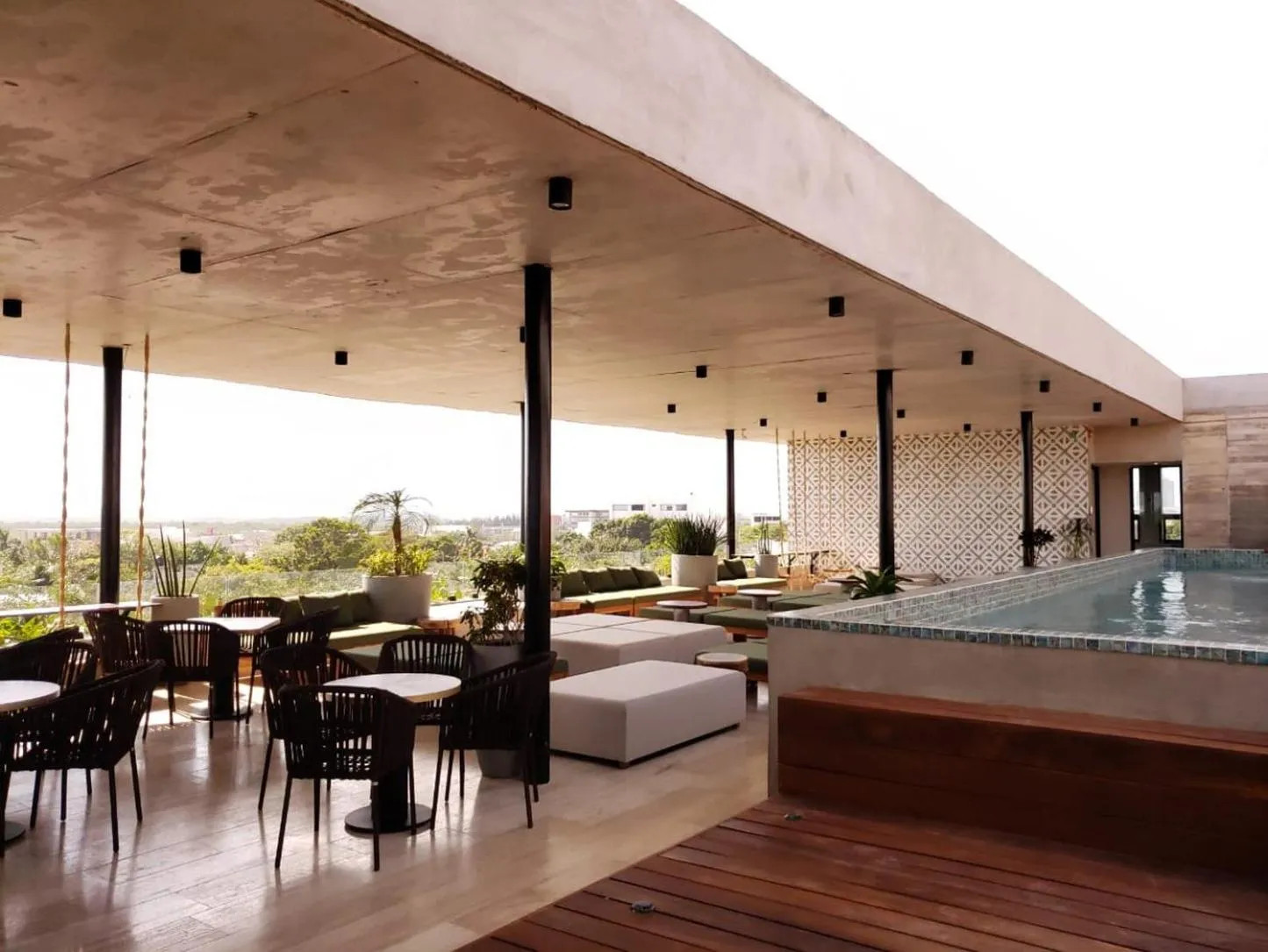 Swimming pool in Mex Hoteles