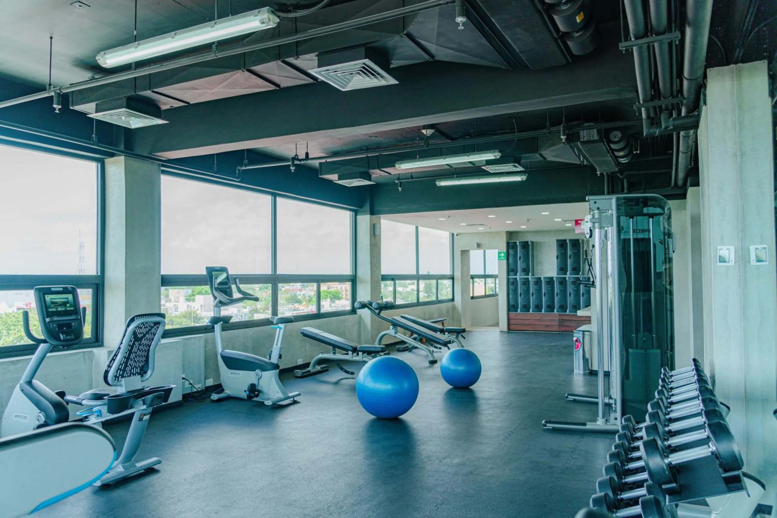 Fitness centre/facilities in Mex Hoteles