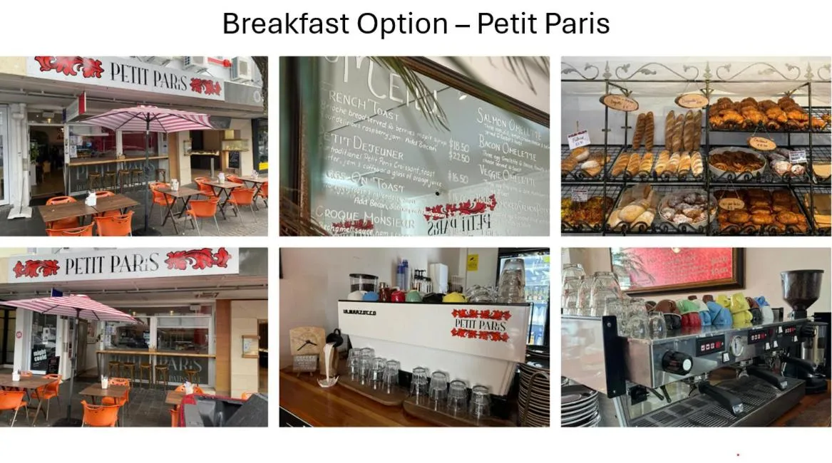 Restaurant/places to eat in Quest New Plymouth CBD Apartment Hotel