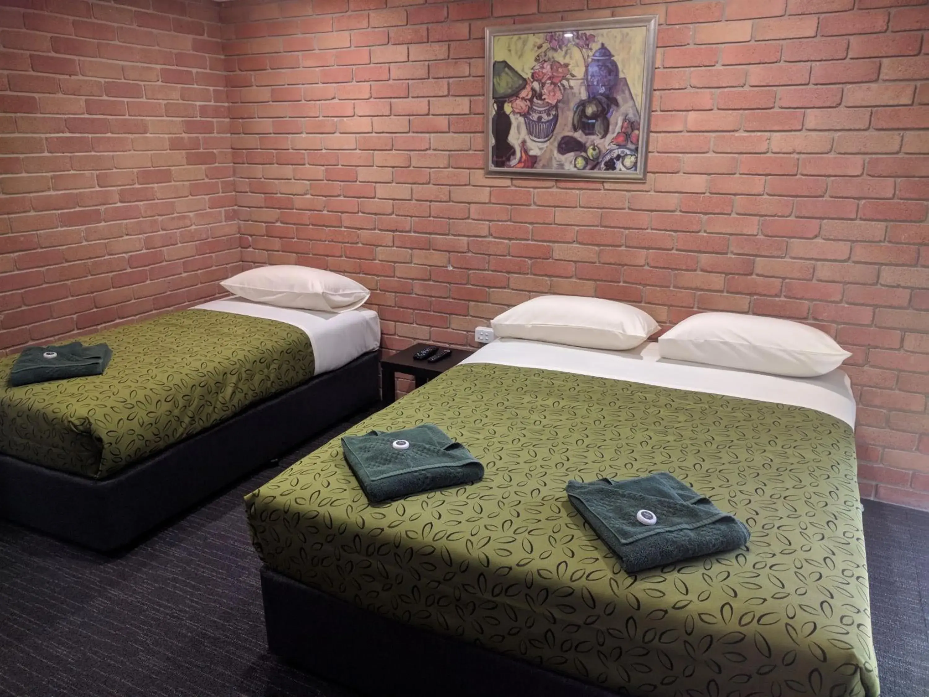 Bed in Travellers Inn Kaniva Bed in Travellers Inn Kaniva