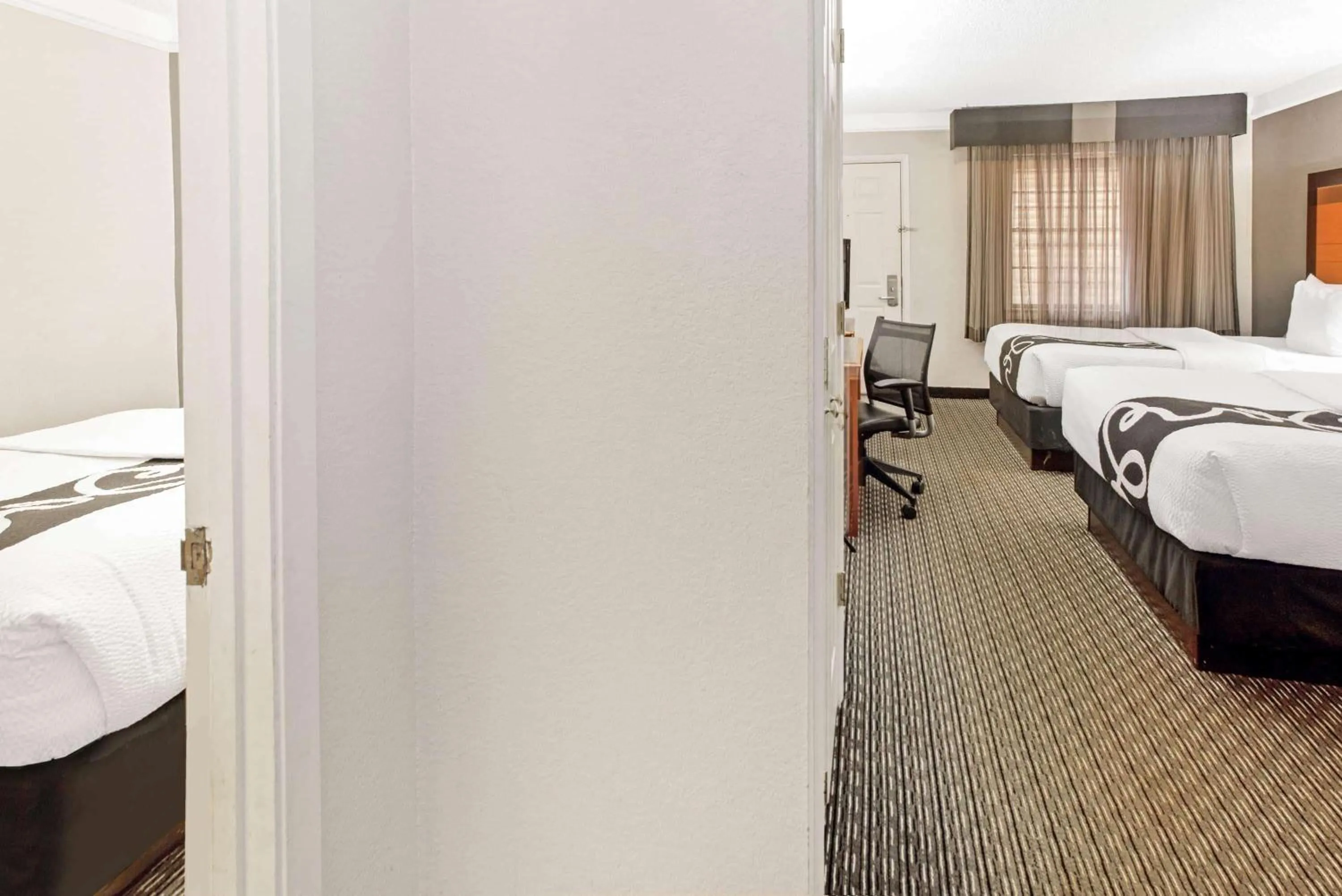 Photo of the whole room, Bathroom in La Quinta Inn by Wyndham Wichita Falls Event Center North