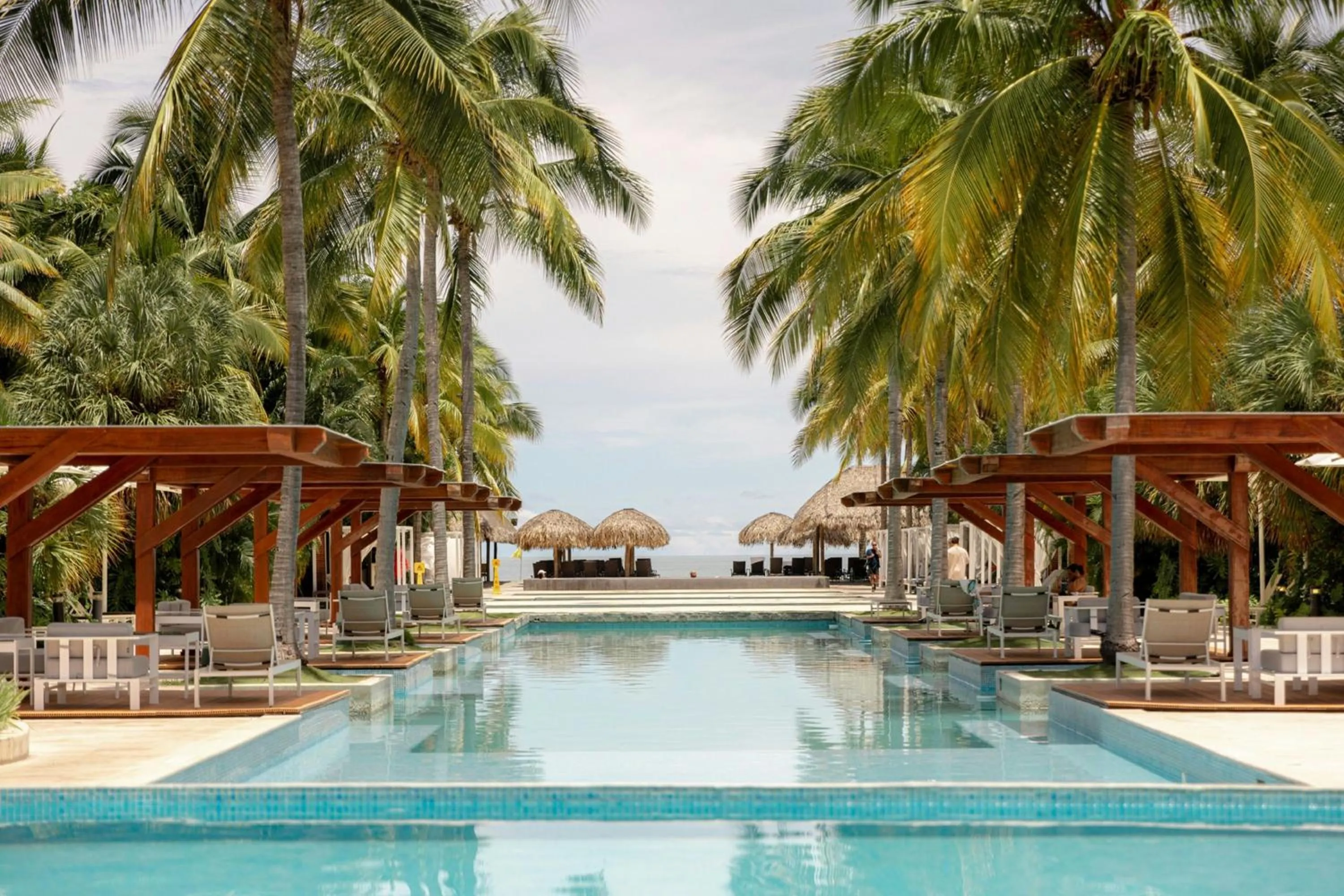 Swimming pool in The Buenaventura Golf & Beach Resort, Autograph Collection