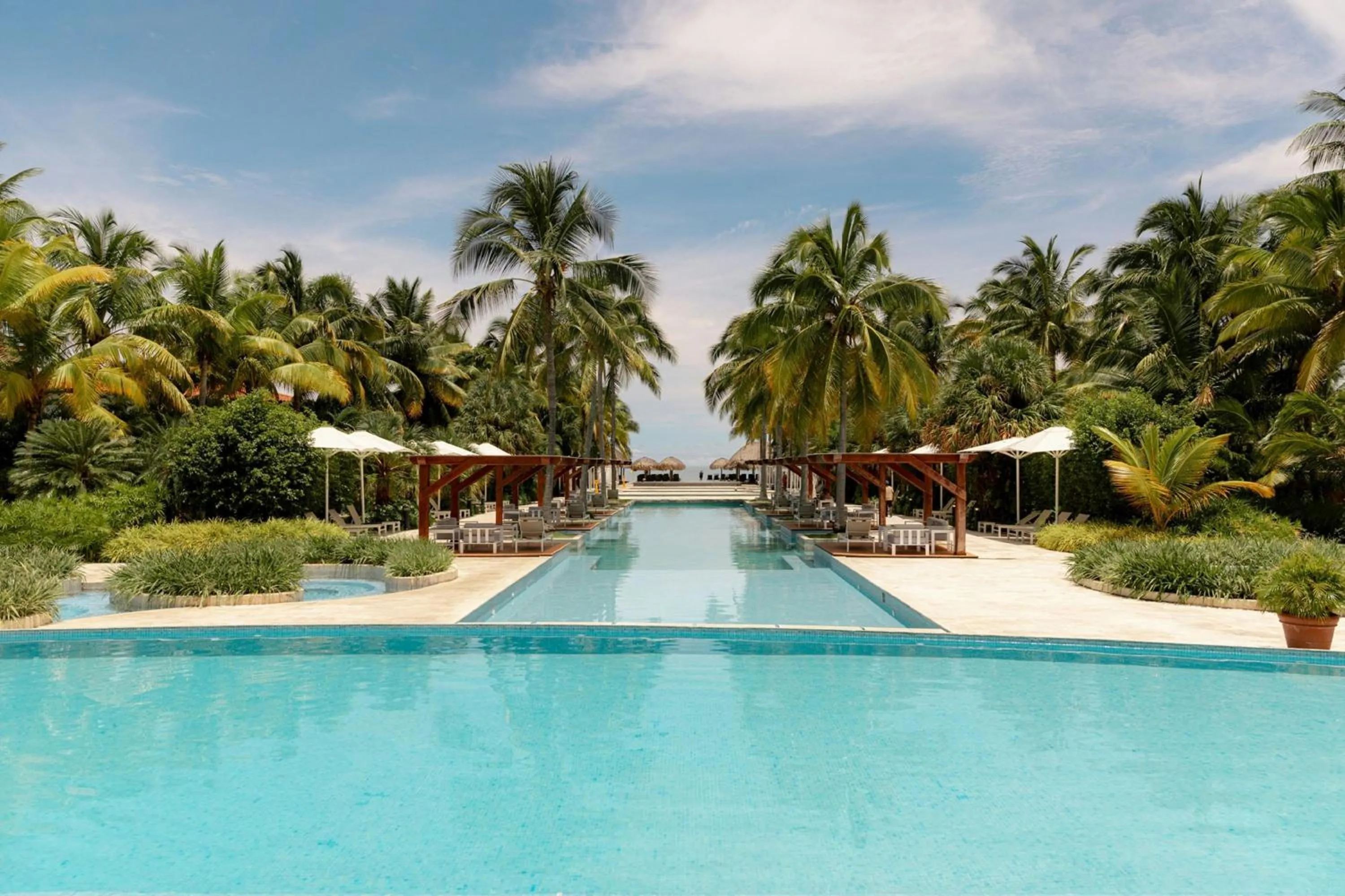 Swimming pool in The Buenaventura Golf & Beach Resort, Autograph Collection