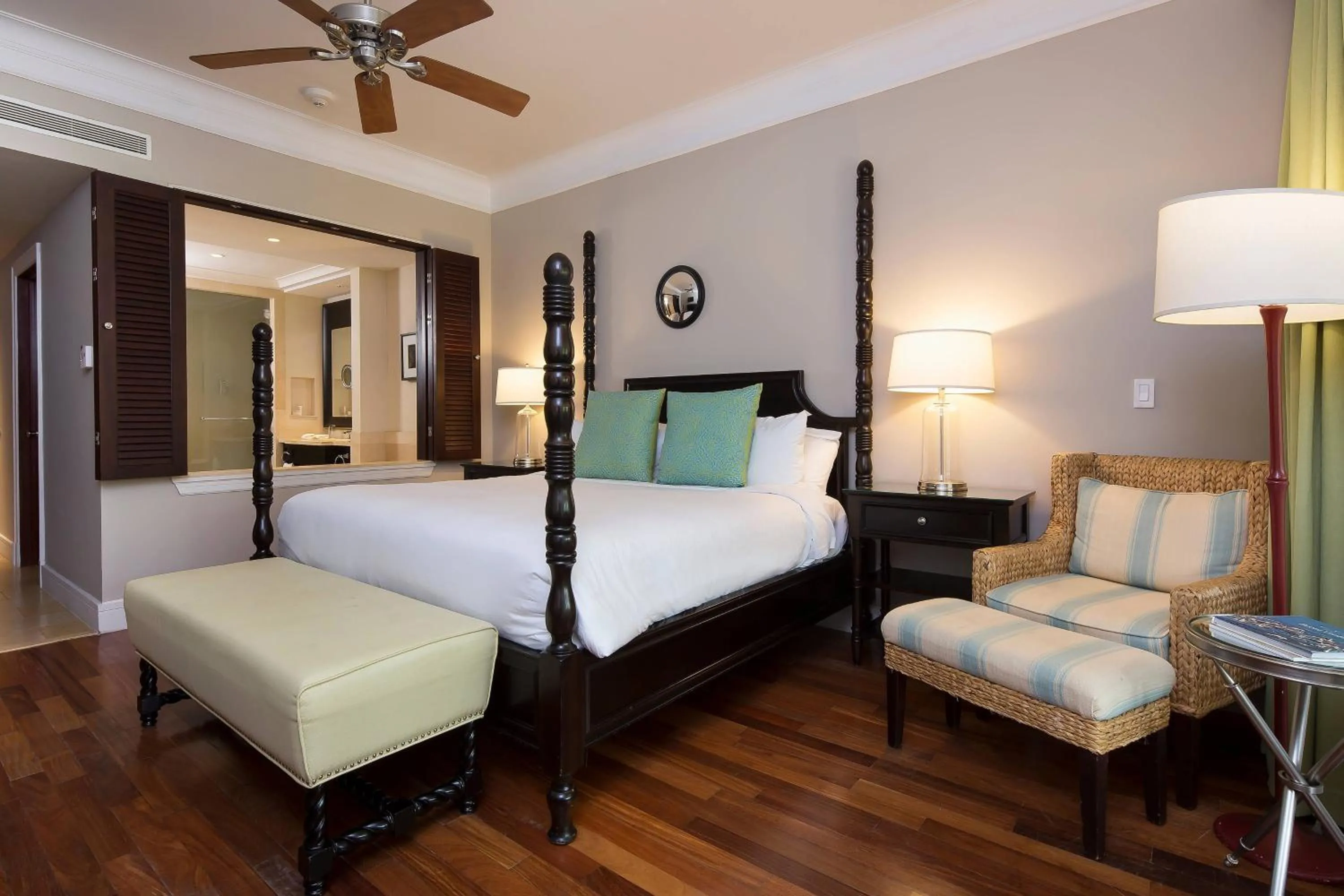 Swimming pool, Bed in The Buenaventura Golf & Beach Resort, Autograph Collection