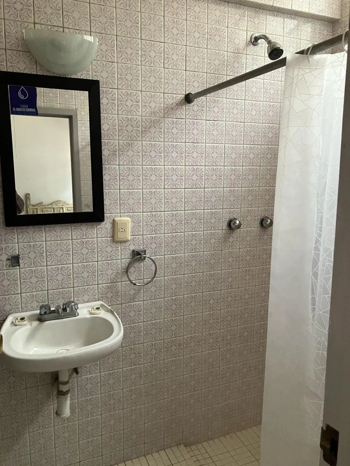 Shower in Hotel Palacio