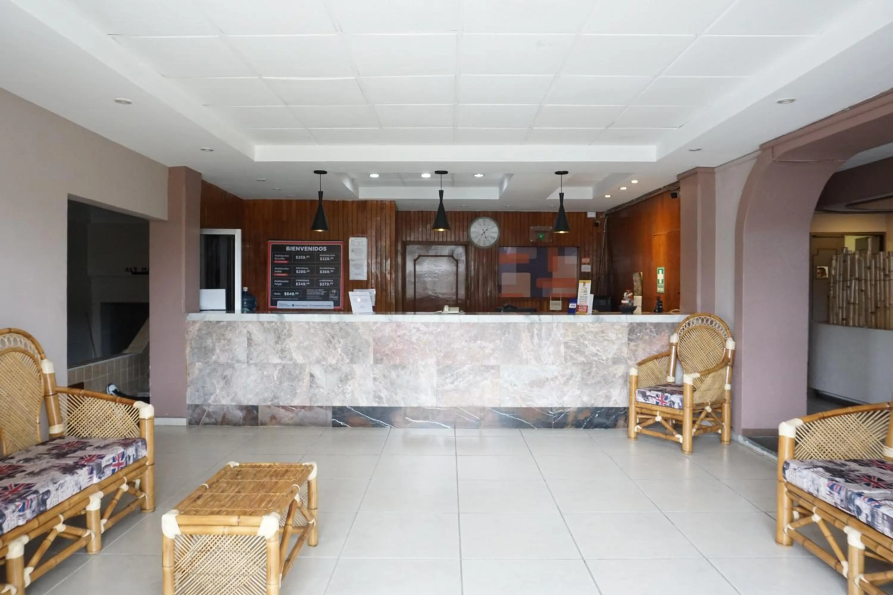 Lobby or reception in Hotel Palacio