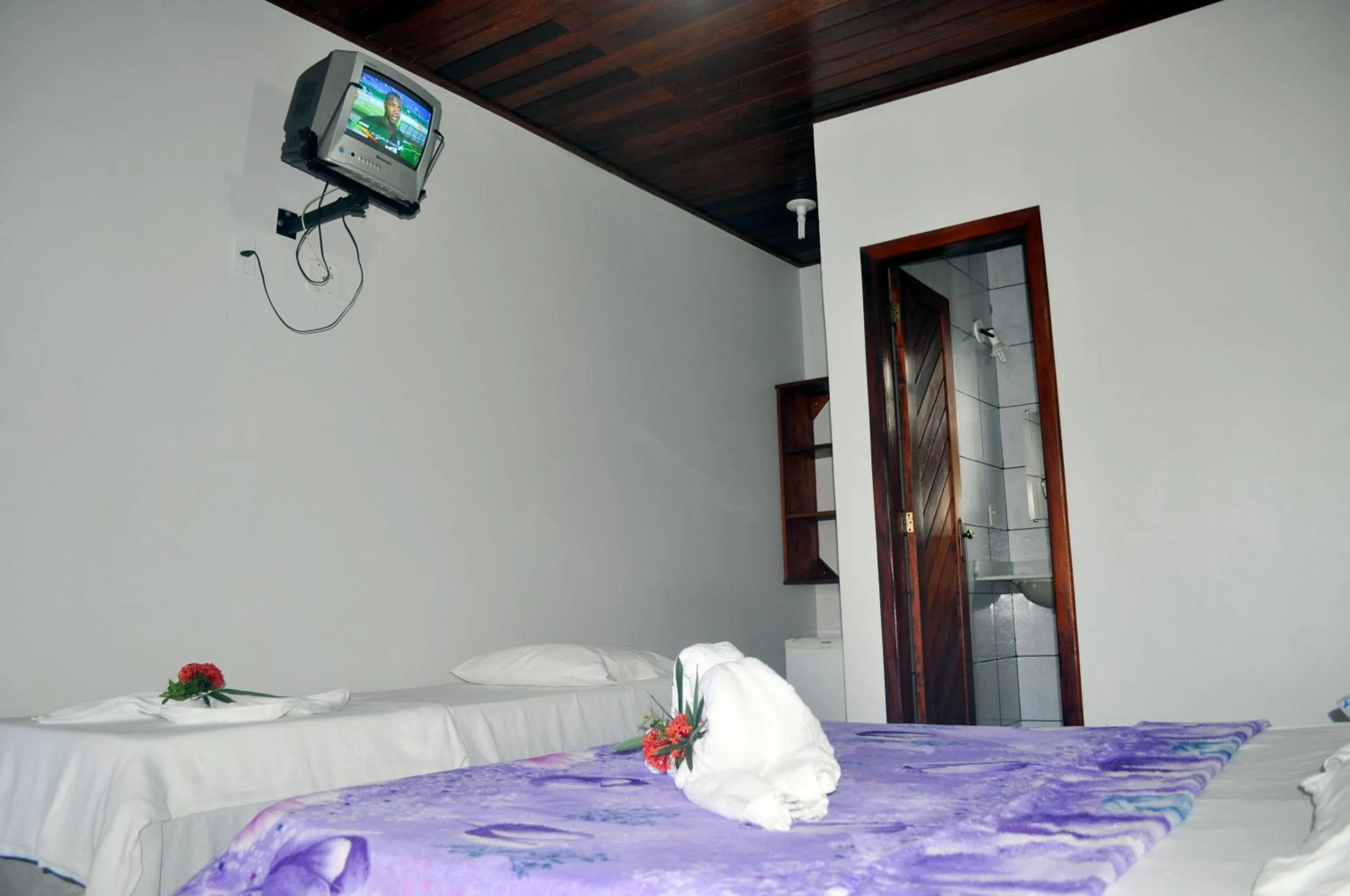 Bedroom, Bed in Pousada Portal do Sol