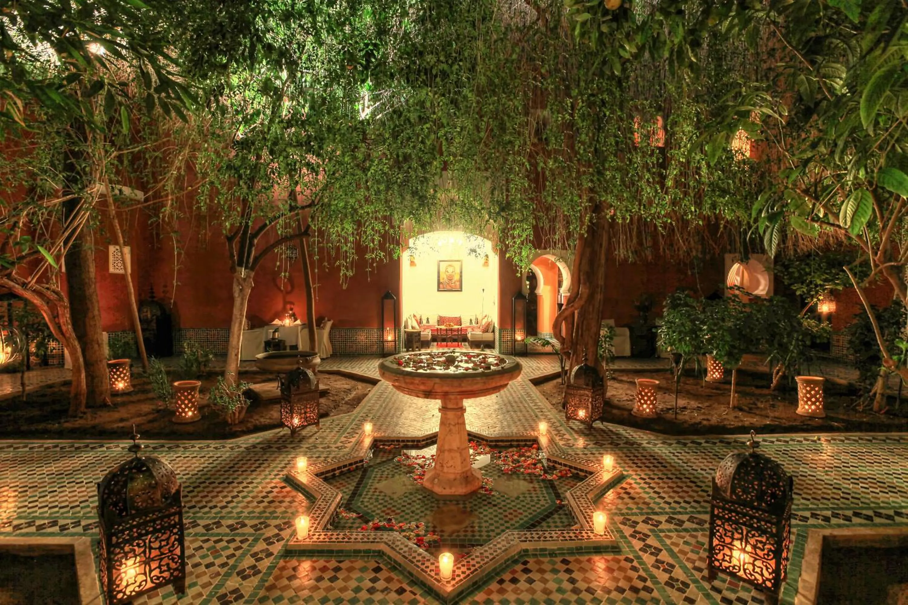 Patio in Riad Kaiss By Anika
