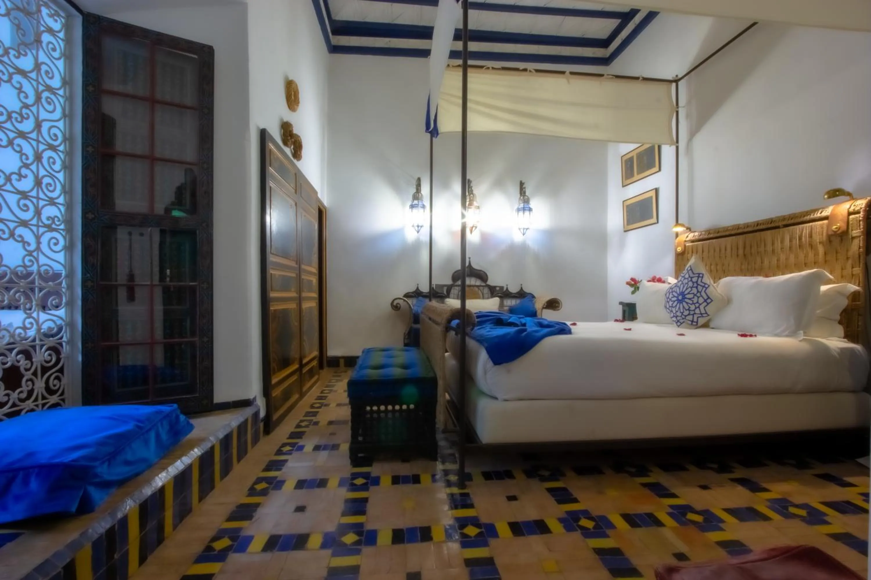 Bedroom, Bed in Riad Kaiss By Anika