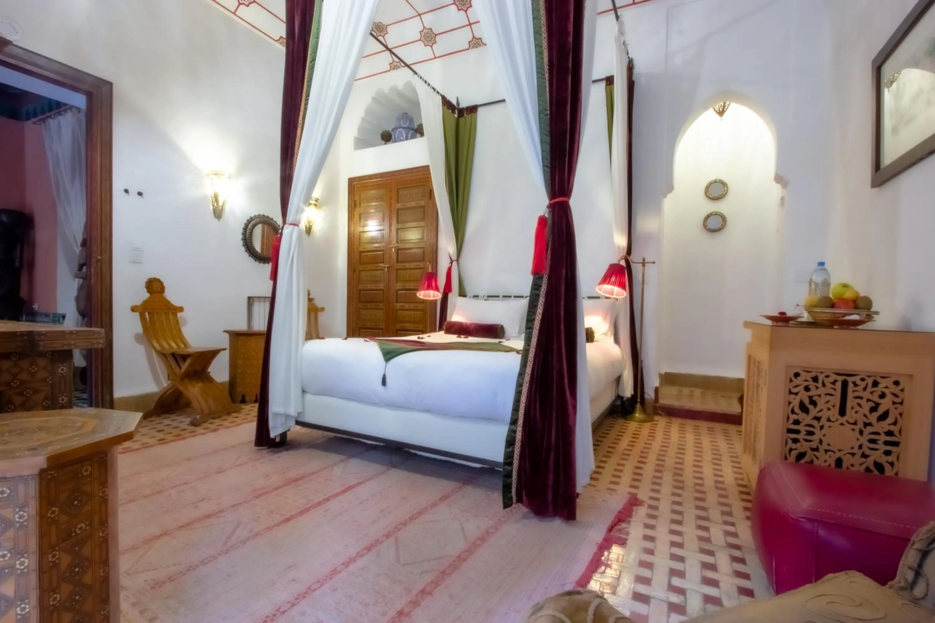 Bedroom, Bed in Riad Kaiss By Anika