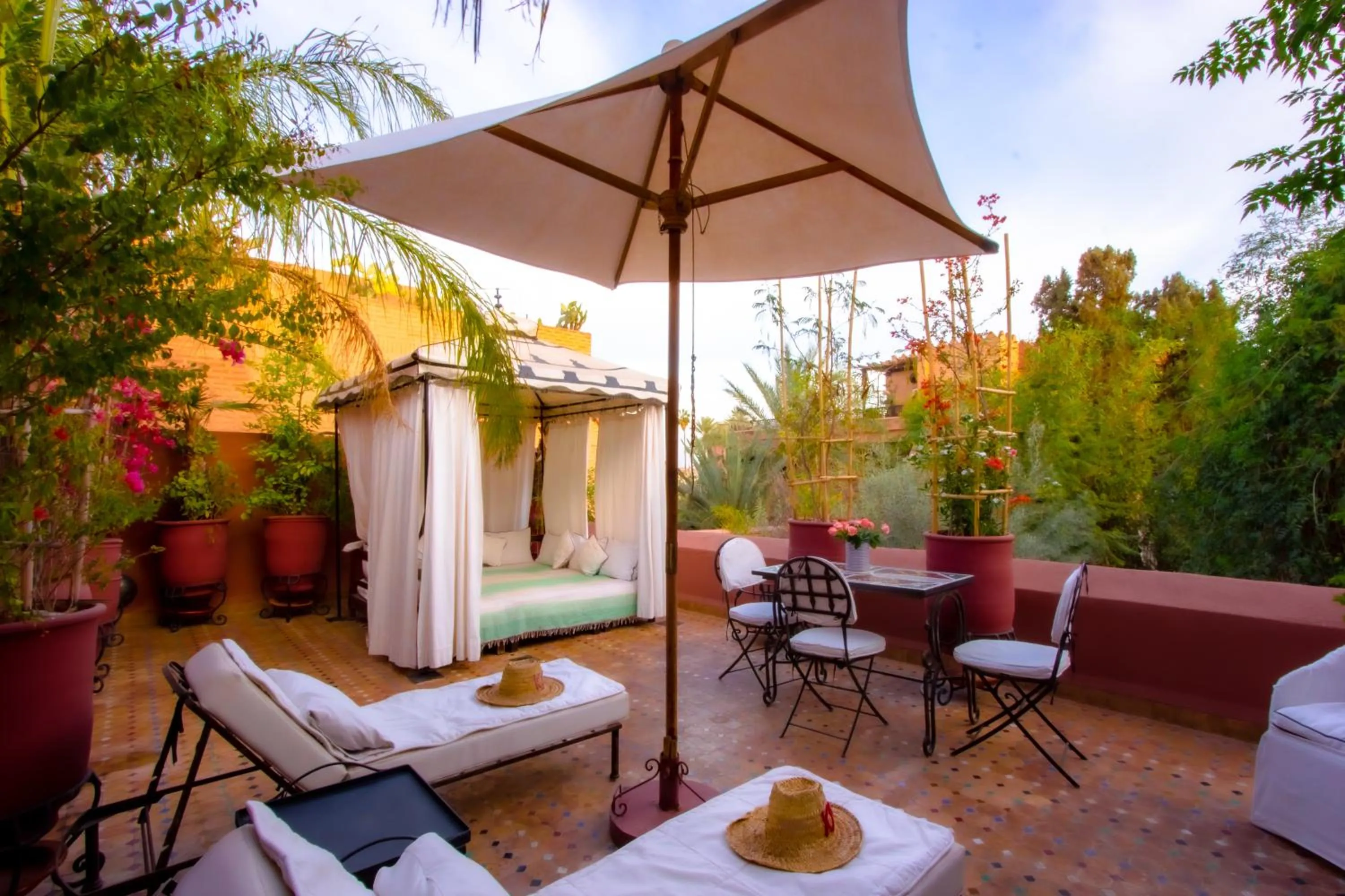 Balcony/Terrace in Riad Kaiss By Anika