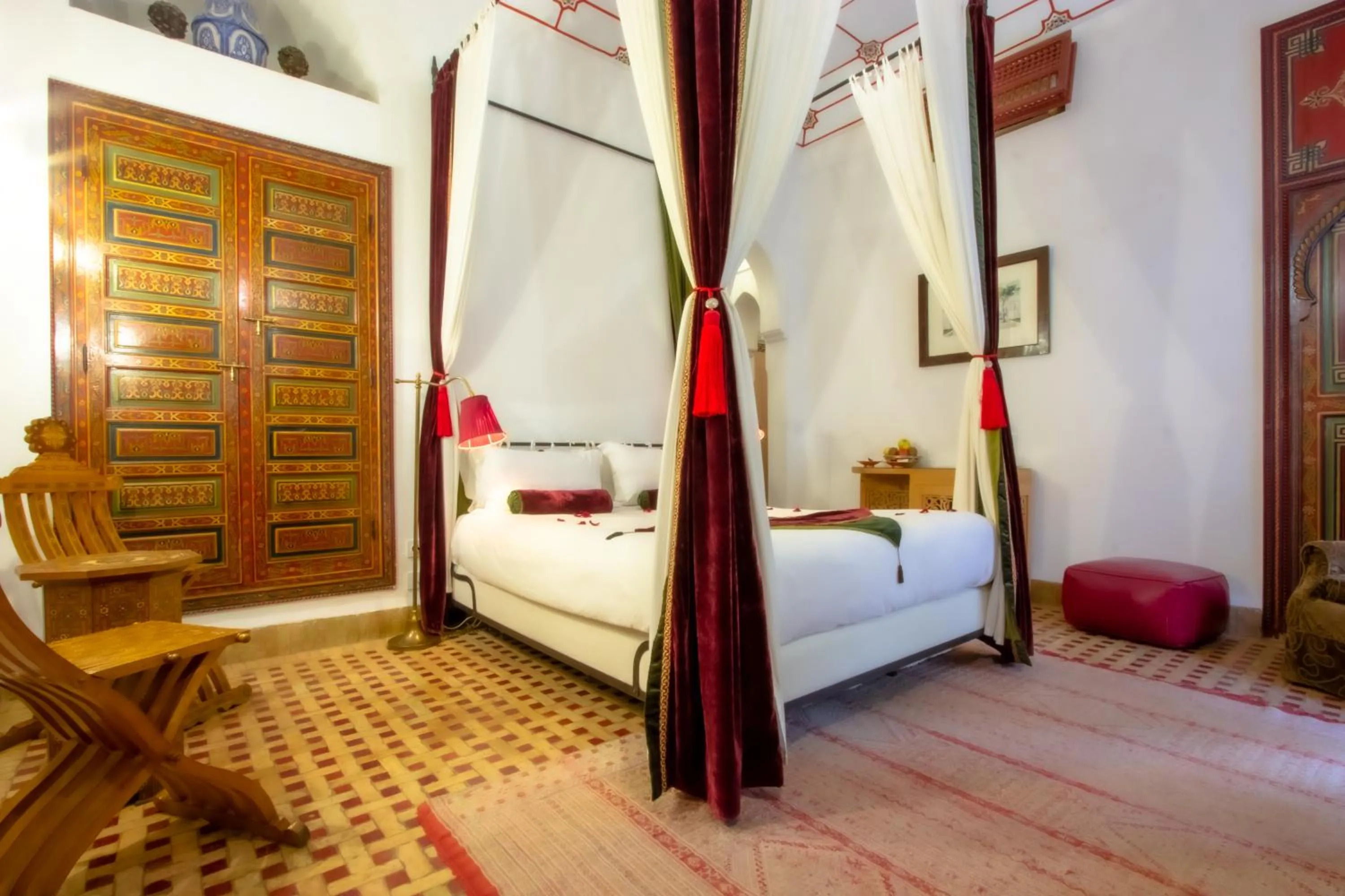 Bedroom, Bed in Riad Kaiss By Anika