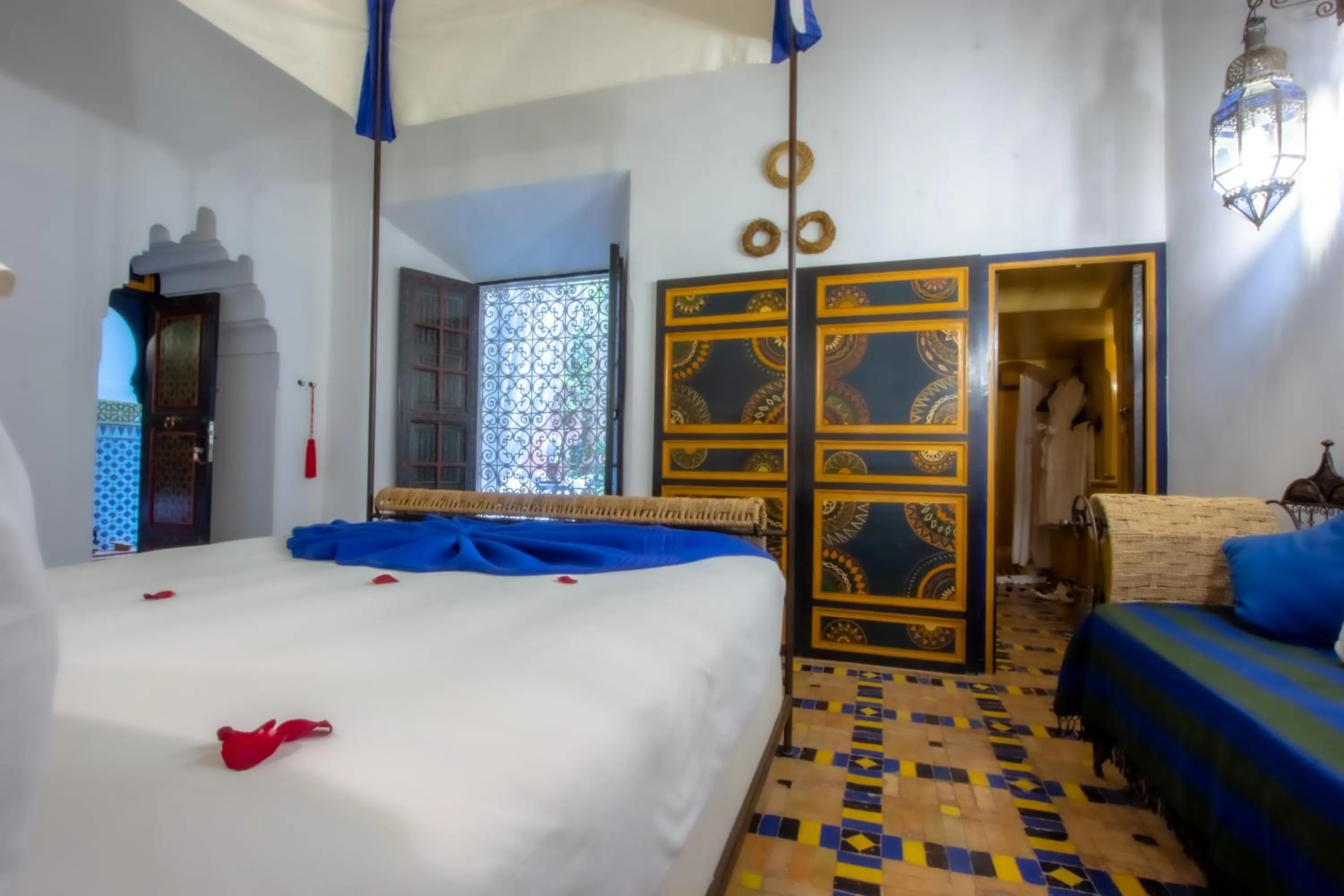 Bedroom, Bed in Riad Kaiss By Anika