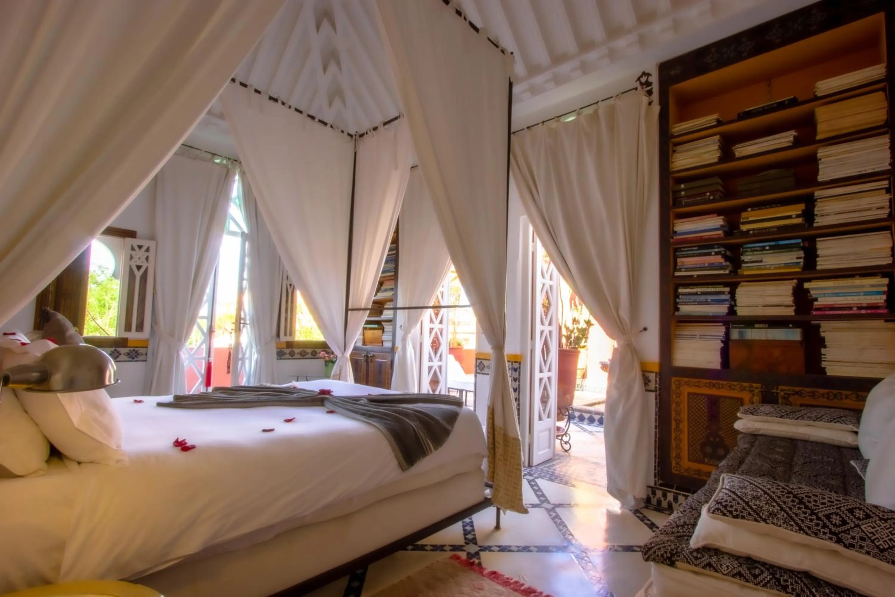 Bedroom, Bed in Riad Kaiss By Anika