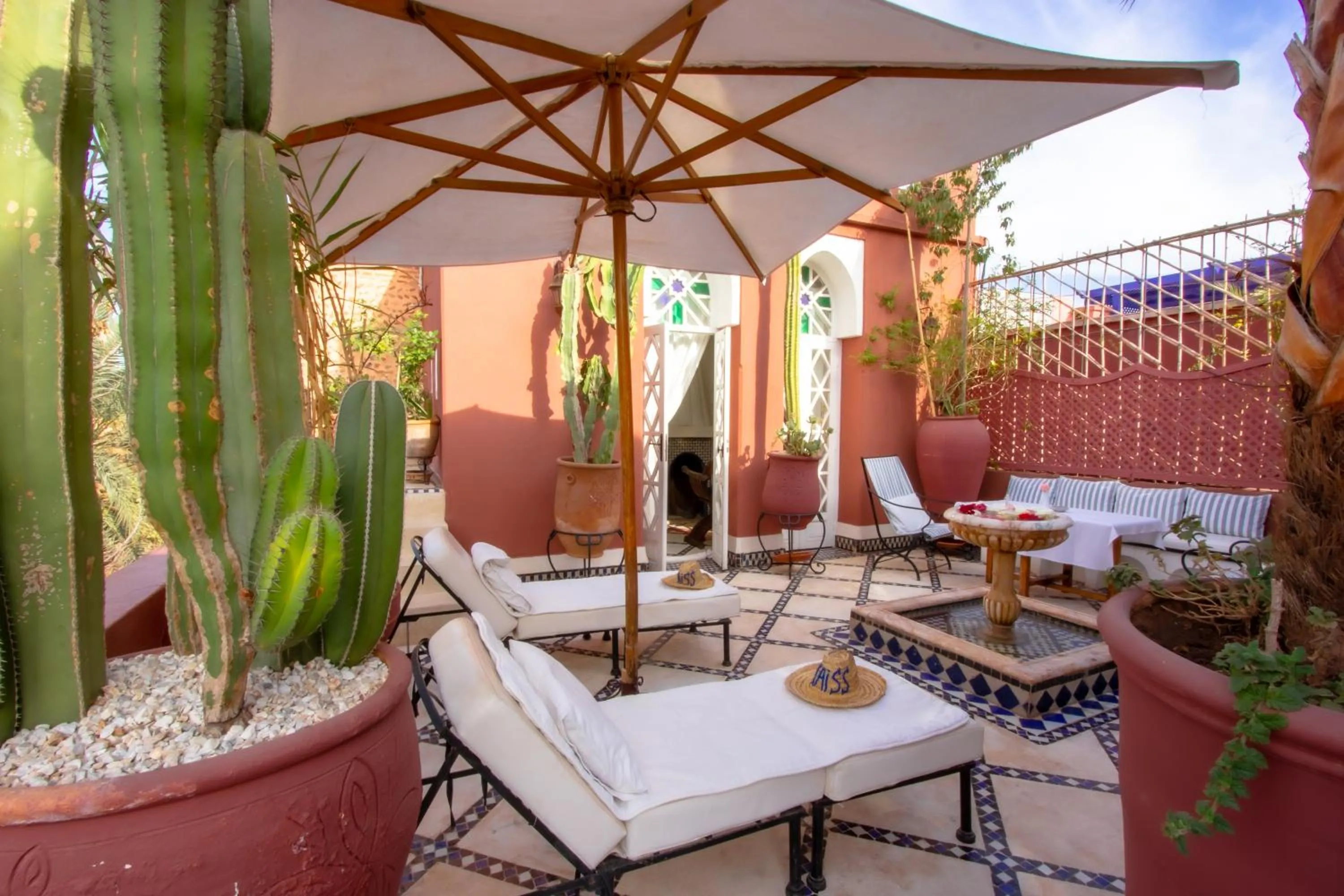 Balcony/Terrace in Riad Kaiss By Anika
