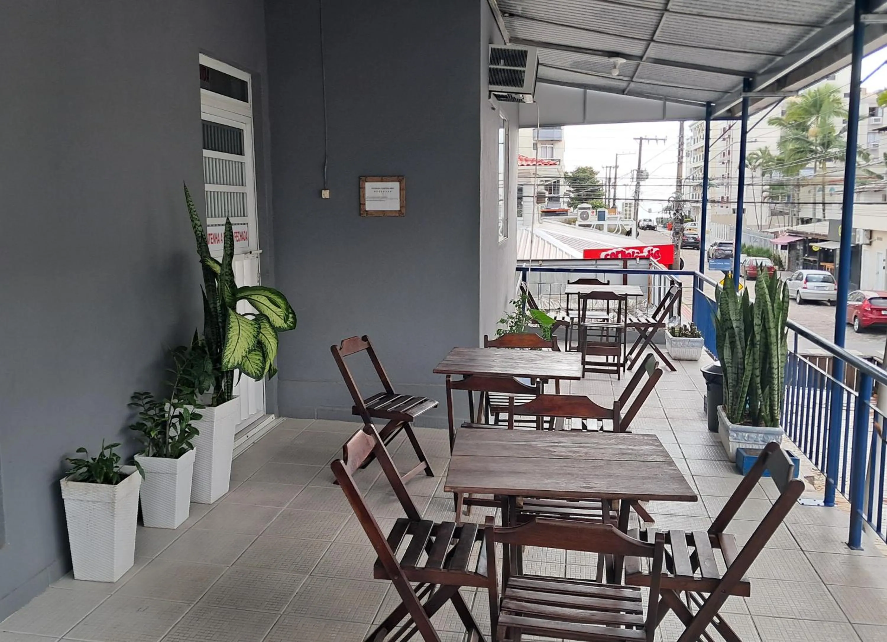 Balcony/Terrace in Pousada Centralmar