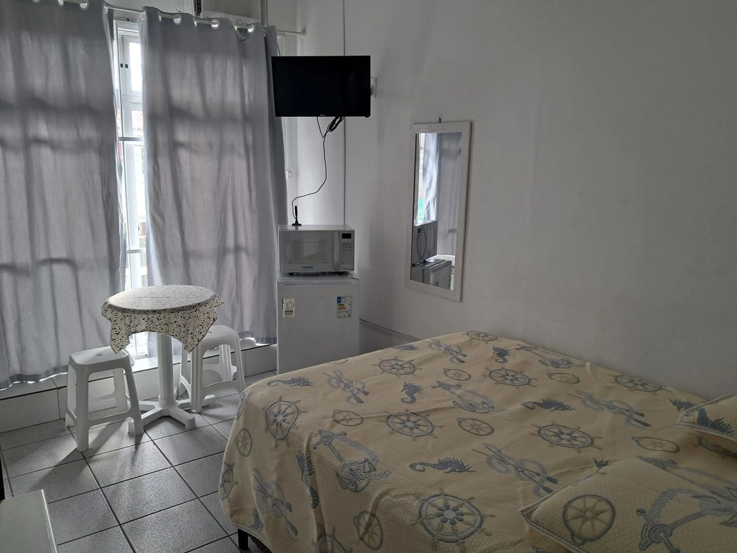 Bed in Pousada Centralmar