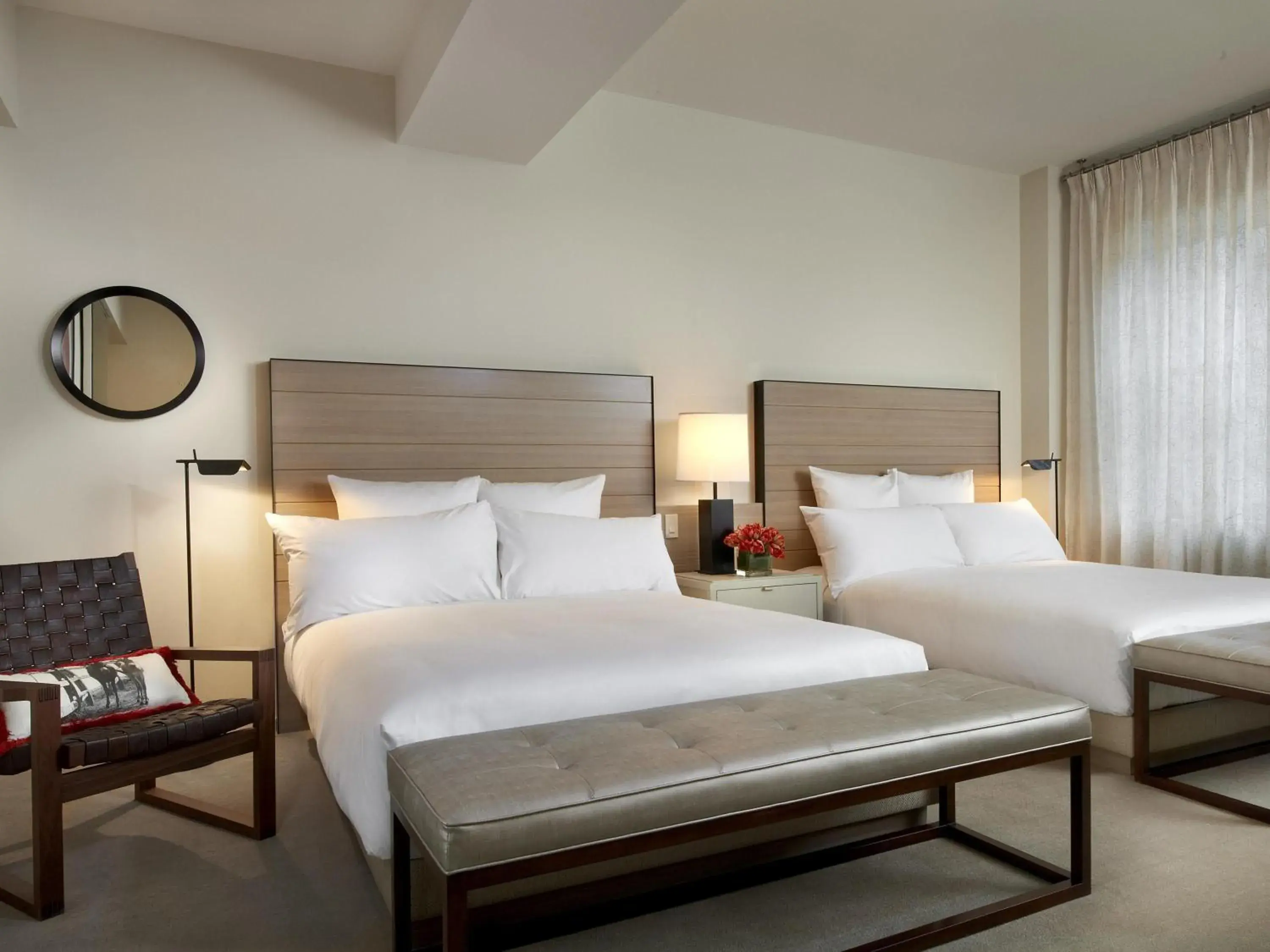 Bedroom, Bed in 21c Museum Hotel Cincinnati Bedroom, Bed in 21c Museum Hotel Cincinnati