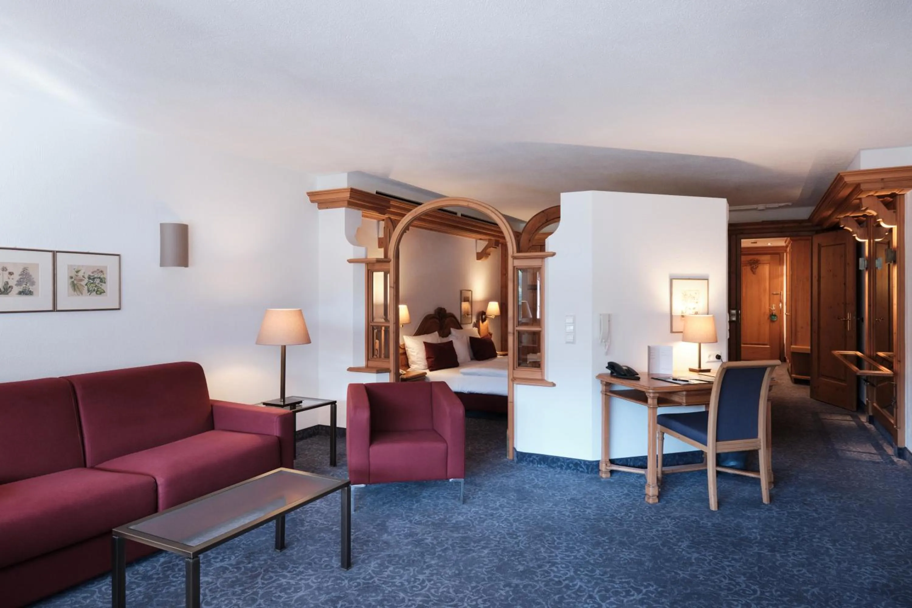 Living room in Hotel Traube Tonbach