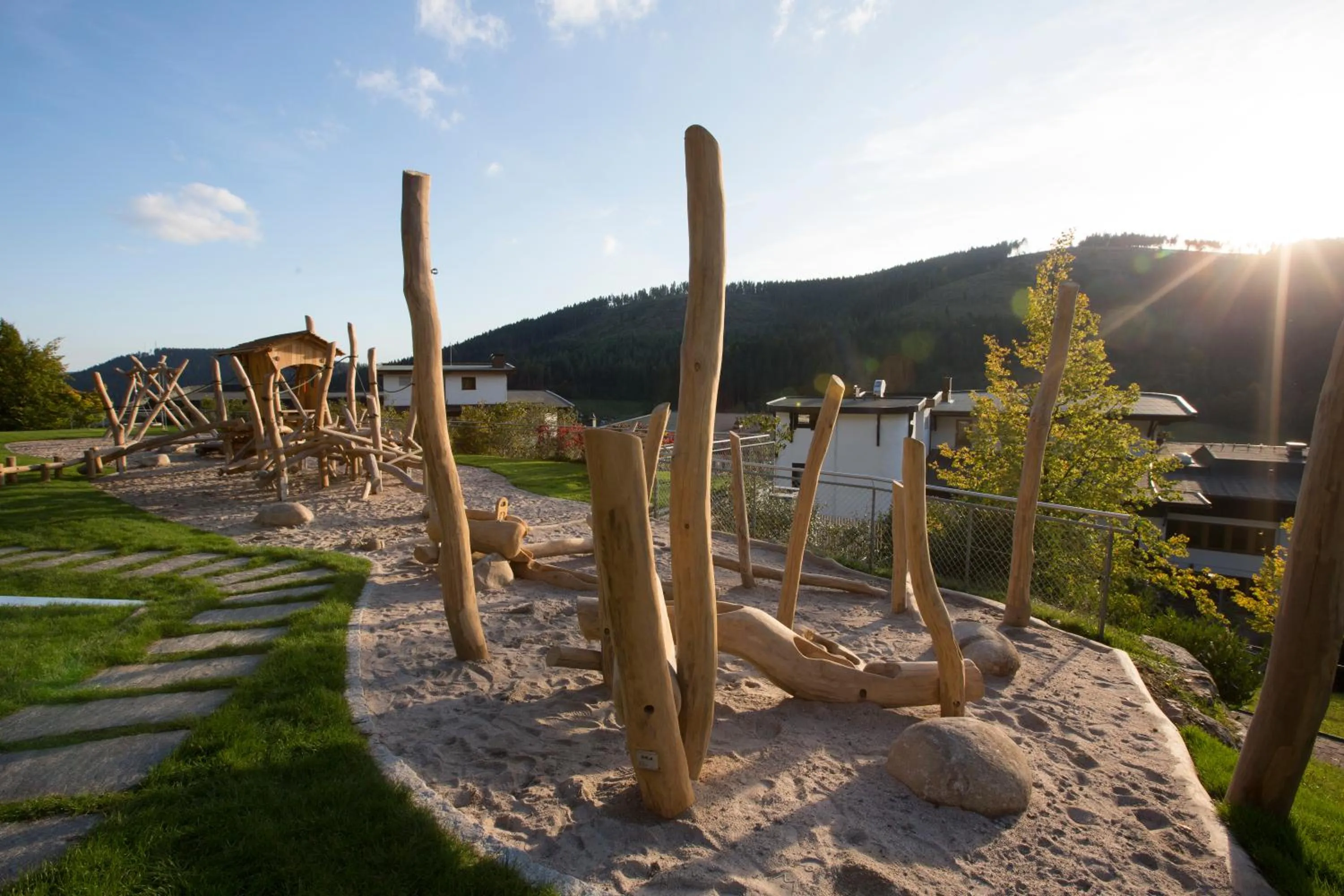 Children play ground in Hotel Traube Tonbach