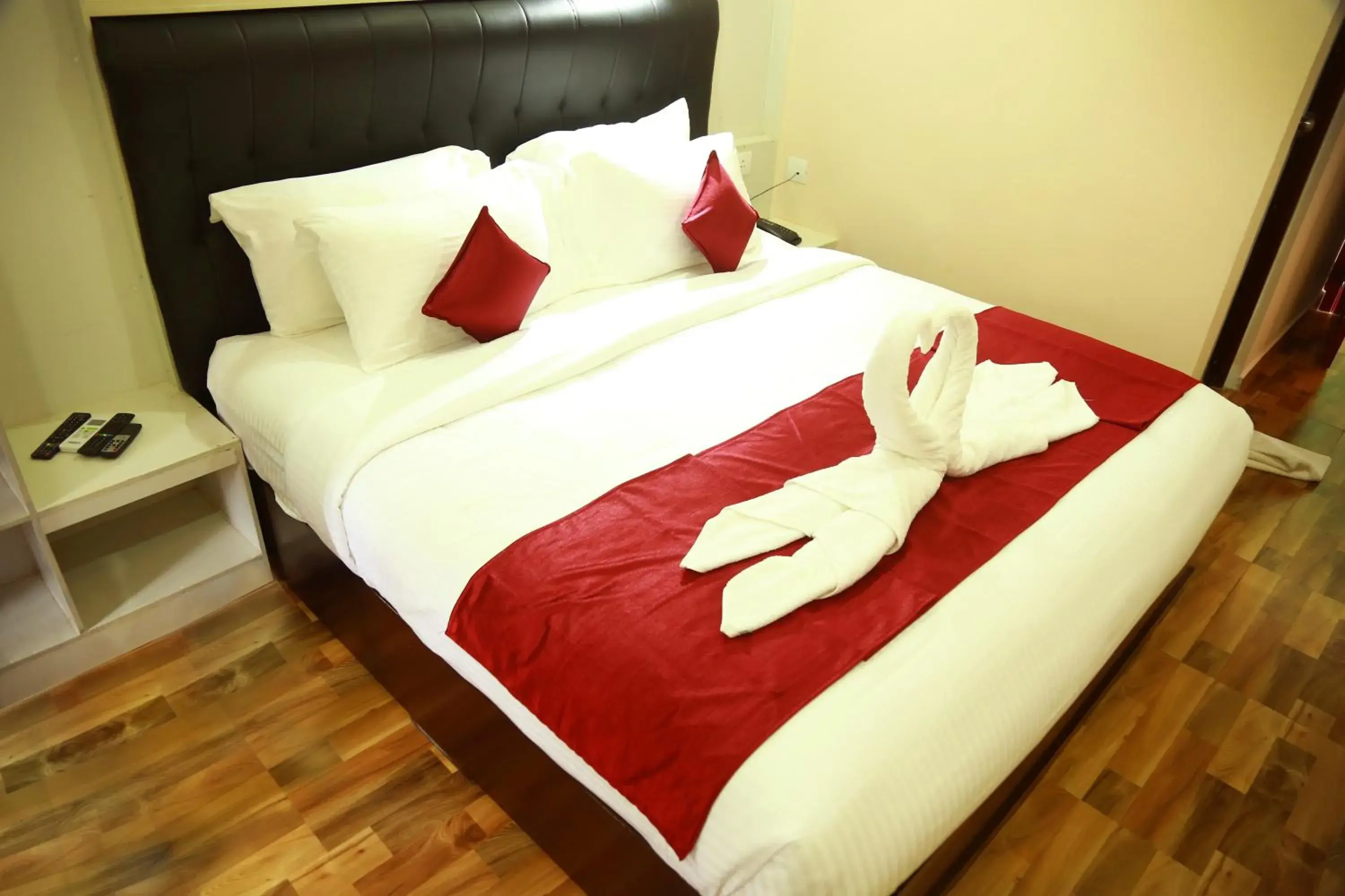 Bed in Hotel Wayanad Square Bed in Hotel Wayanad Square