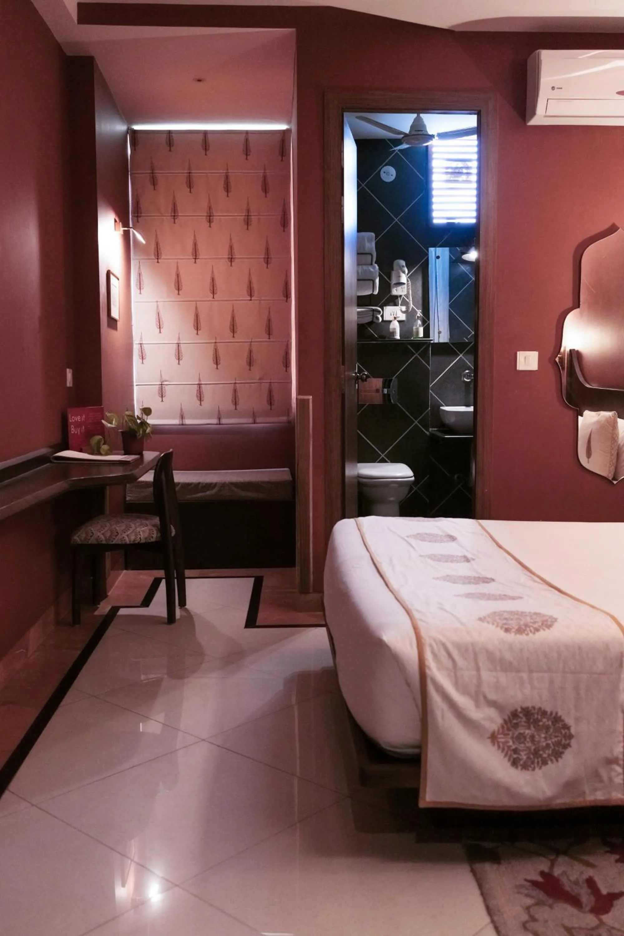 Bed in Ekaa Villa near Taj Mahal