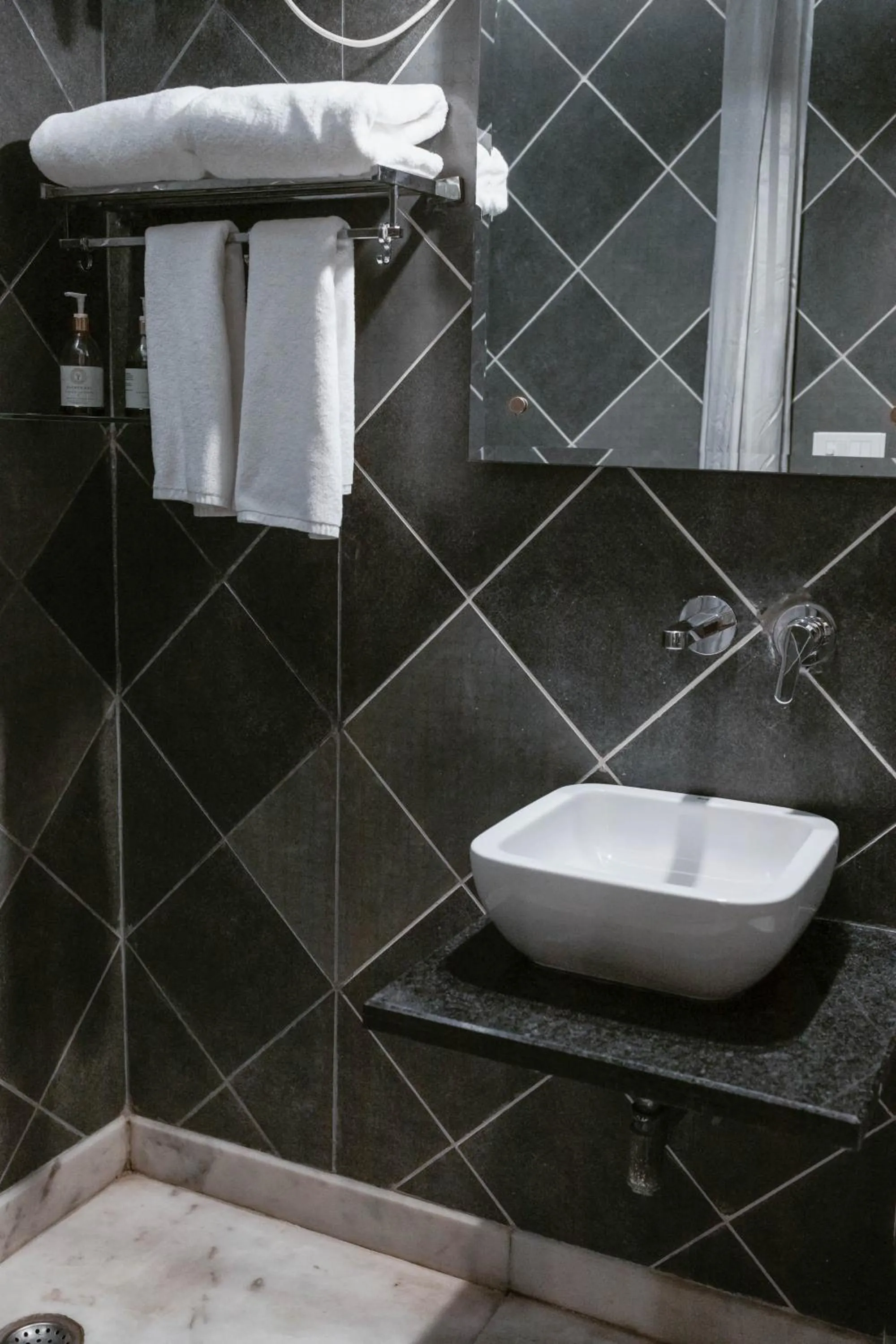 Shower in Ekaa Villa near Taj Mahal