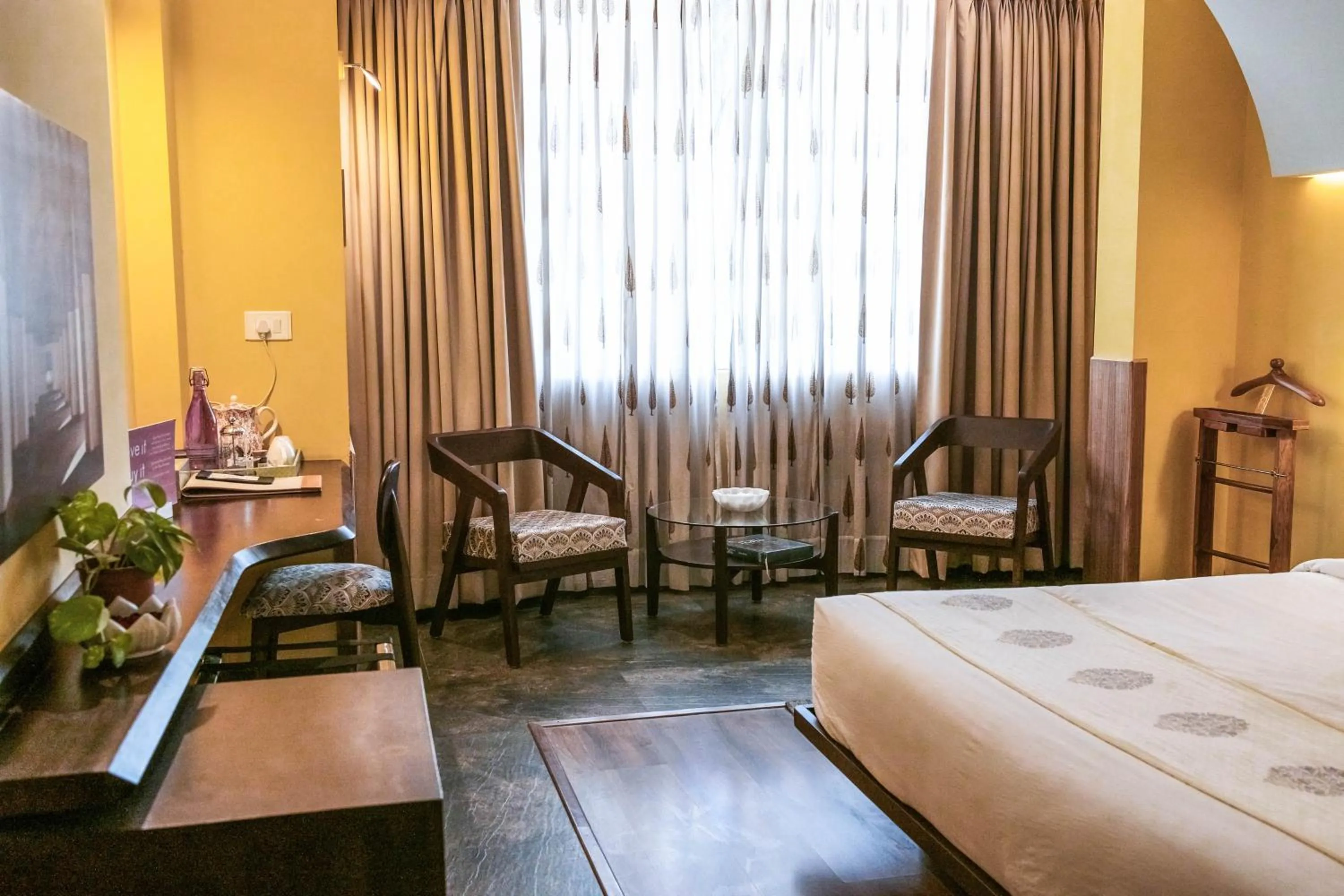 Bed in Ekaa Villa near Taj Mahal