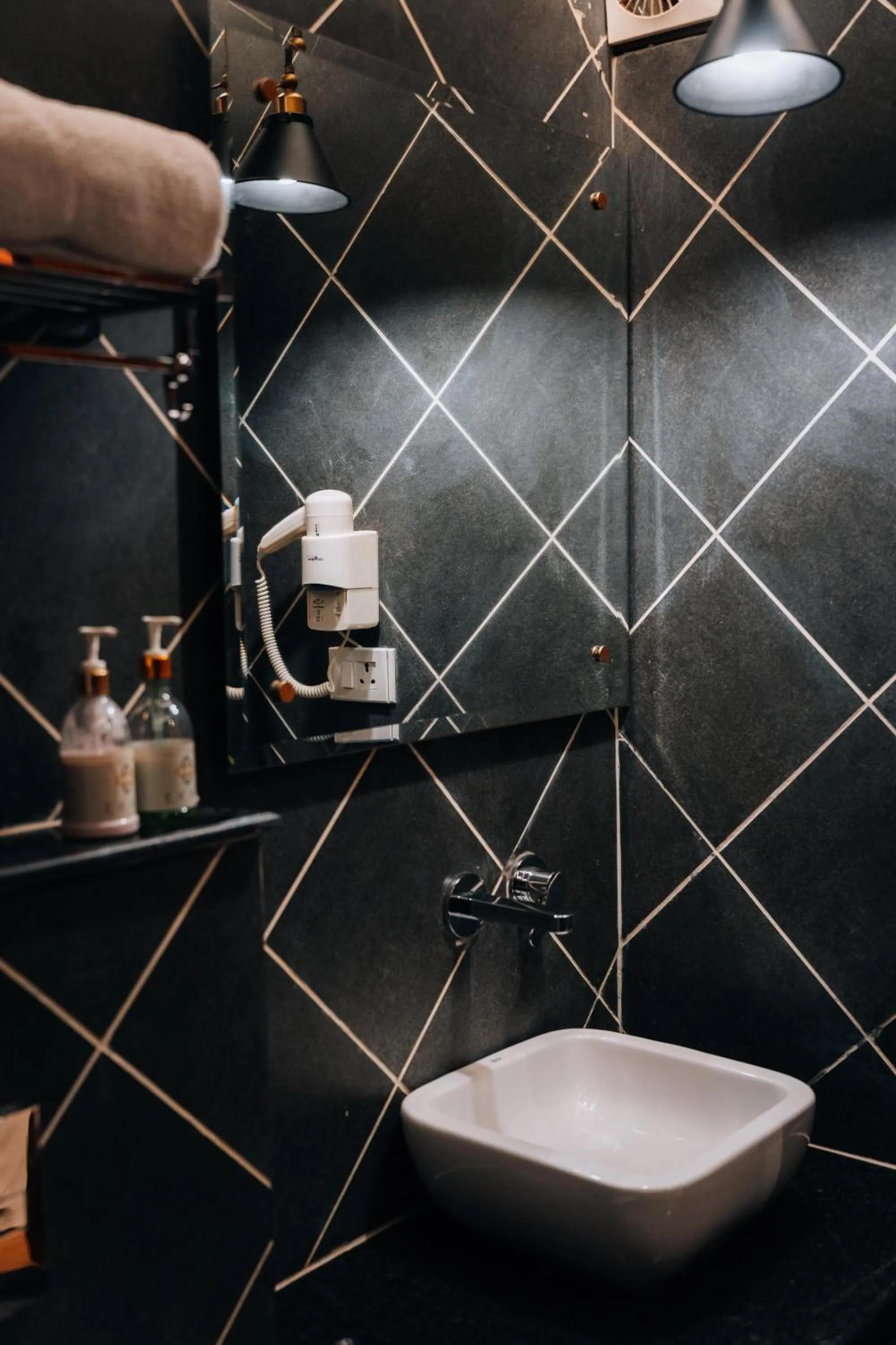 Bathroom in Ekaa Villa near Taj Mahal