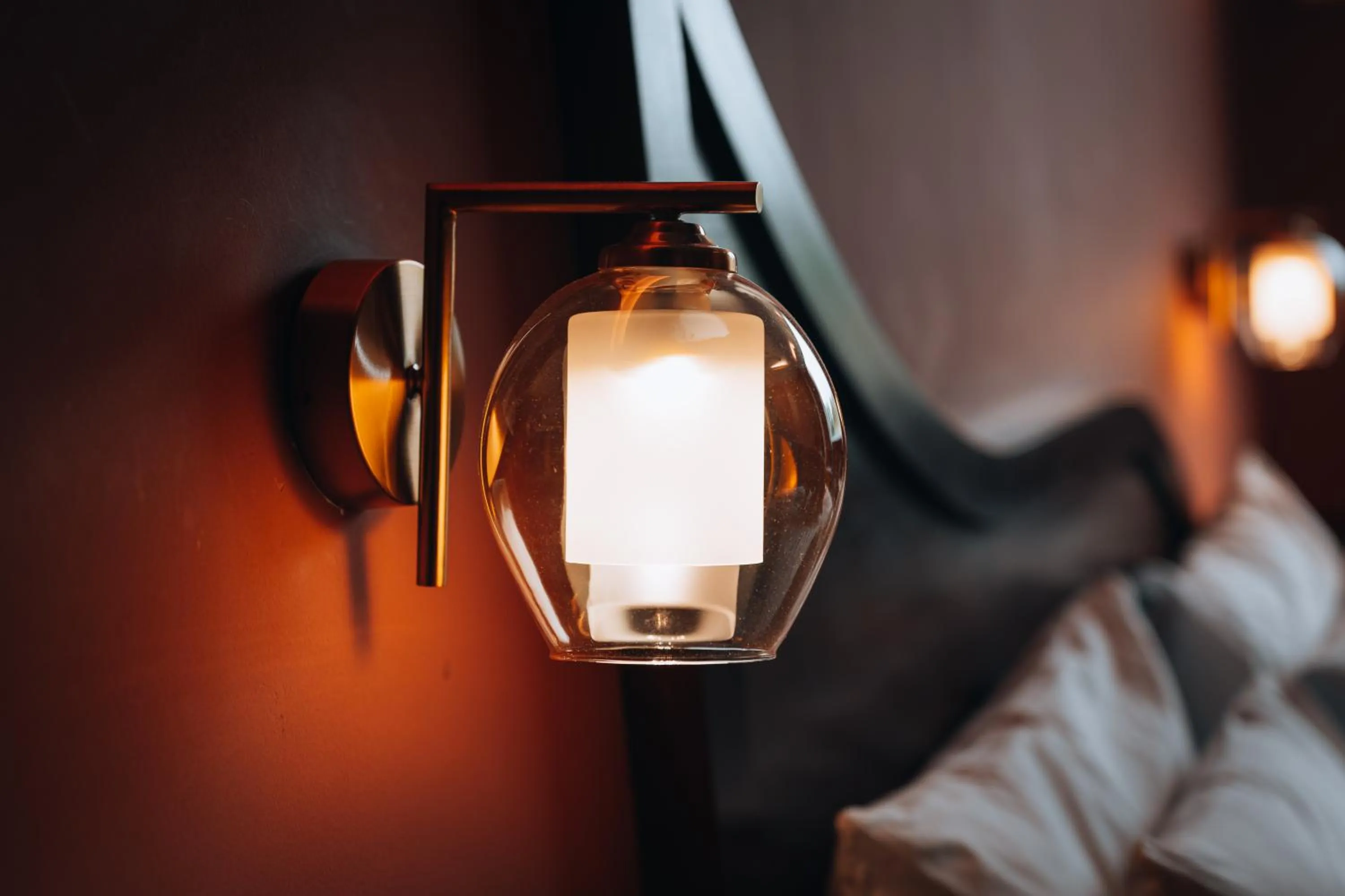 Bed in Ekaa Villa near Taj Mahal